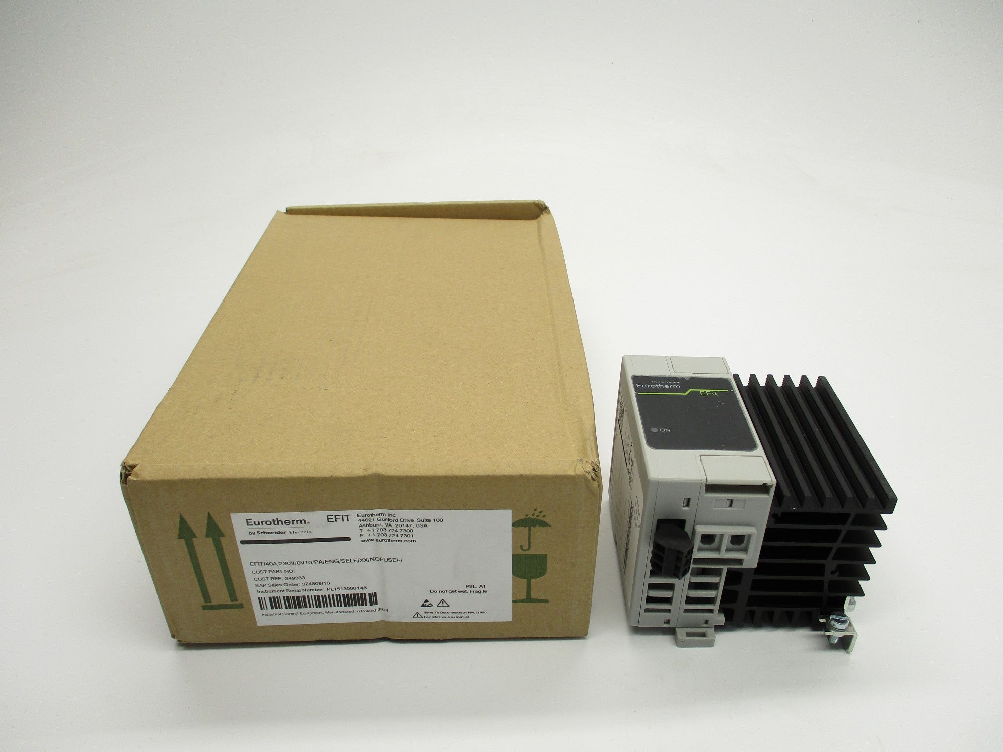EUROTHERM EFIT/40A/230V/0V10/PA/ENG/SELF/XX/NOFUSE/-/ NSMP