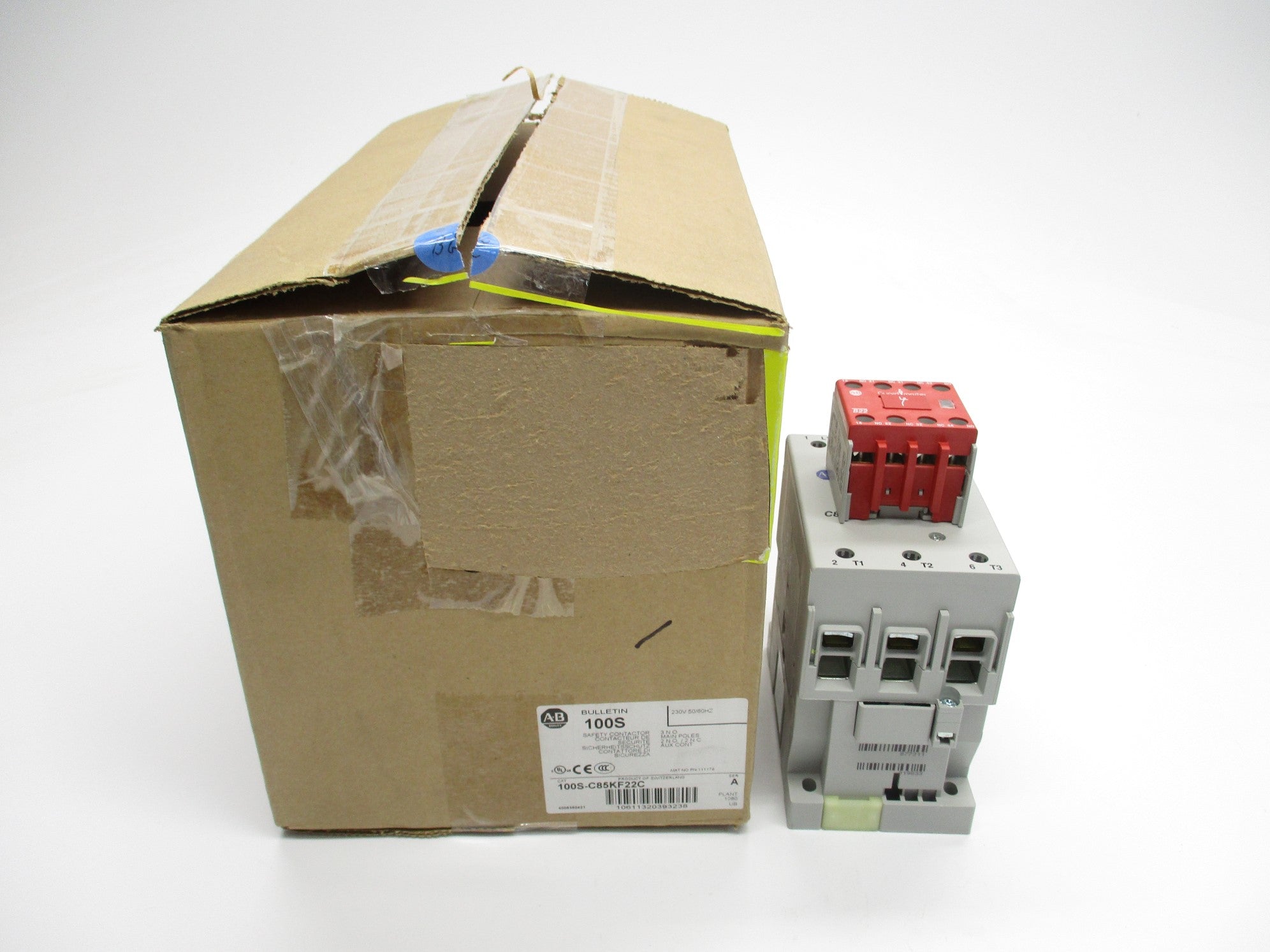 ALLEN BRADLEY 100S-C85KF22C SER. A 230V (BR/WH) NSMP