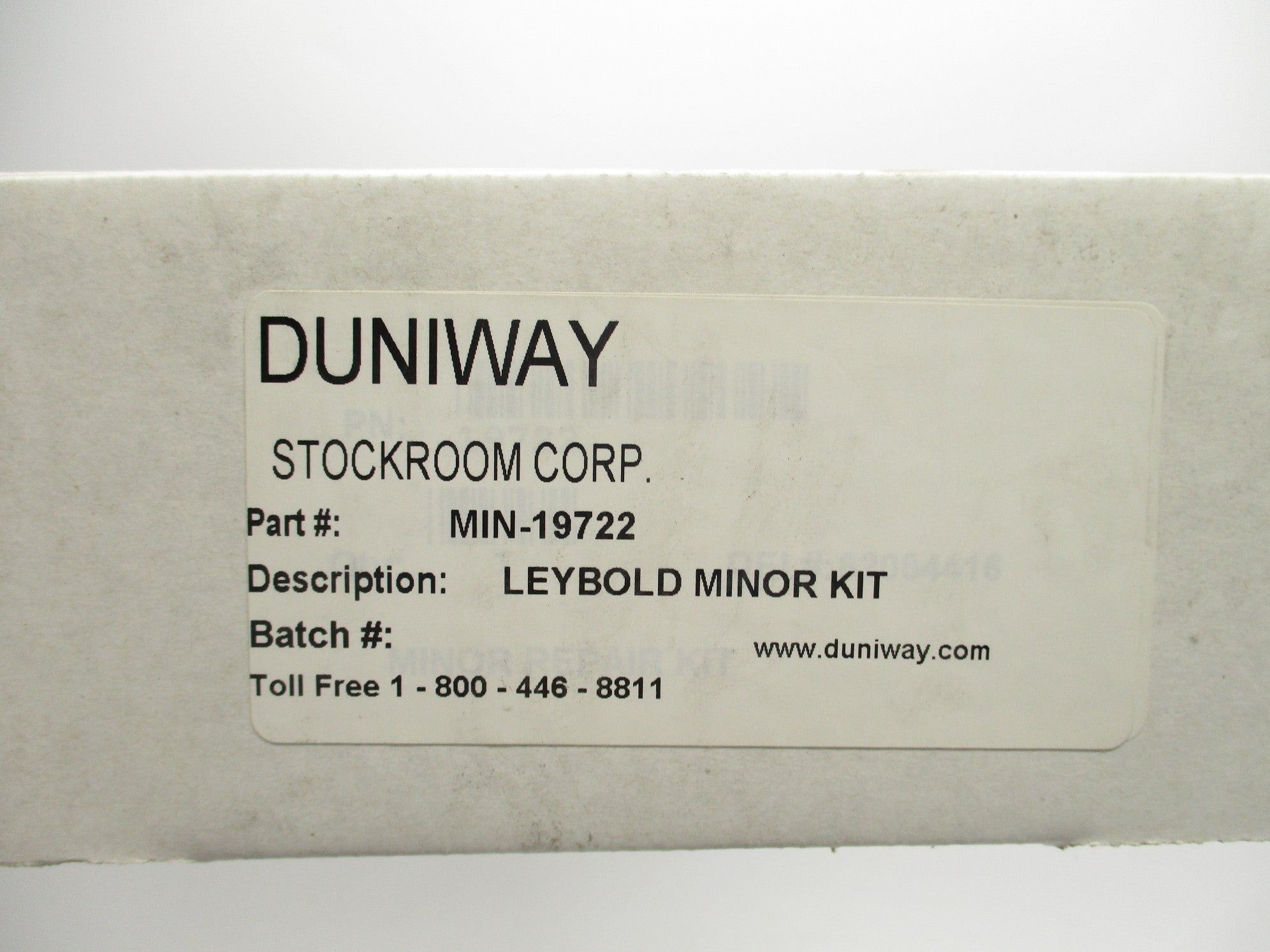 DUNIWAY MIN-19722 NSMP