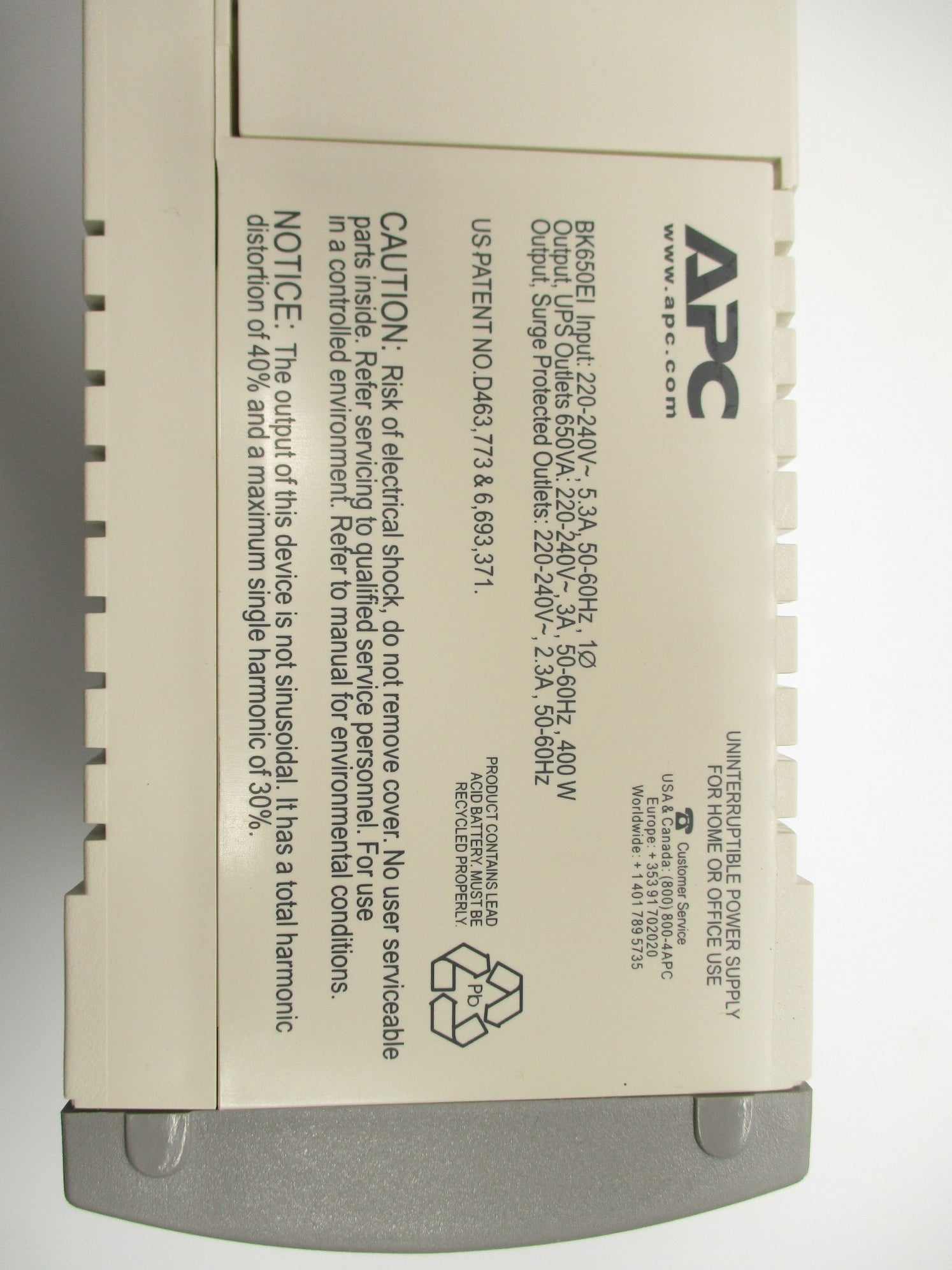 APC BK650EI NSMP