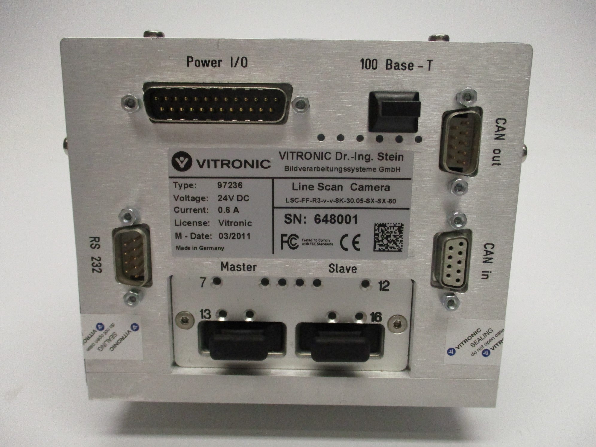 VITRONIC LSC-FF-R3-V-V-8K-30.05-SX-SX-60 NSMP