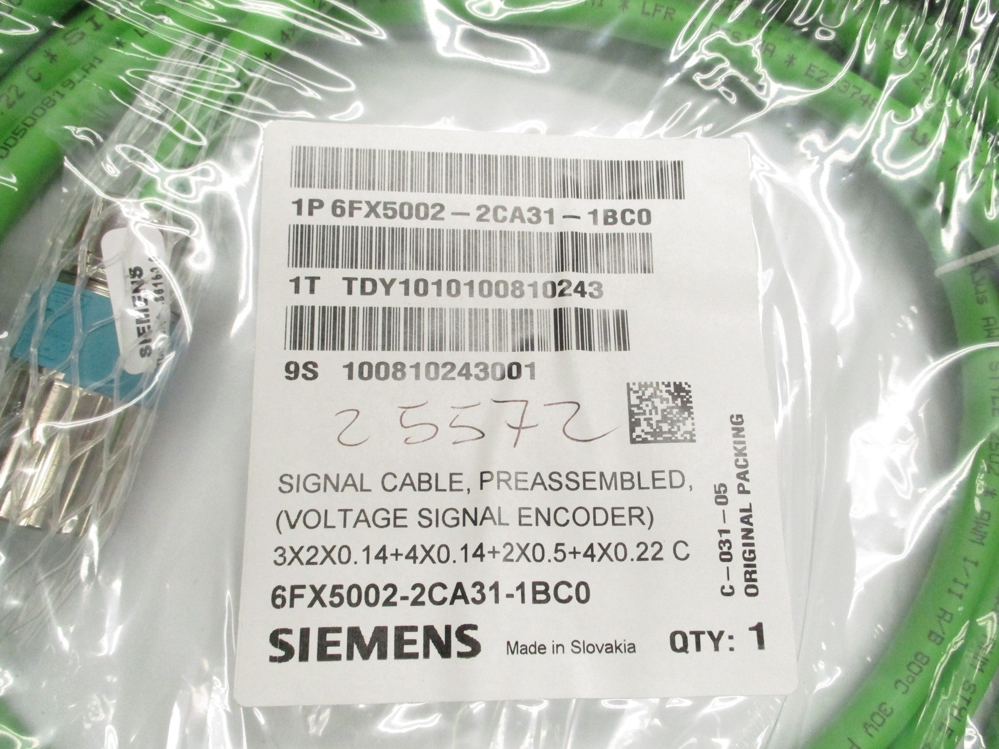 SIEMENS 6FX5002-2CA31-1BC0 NSNP