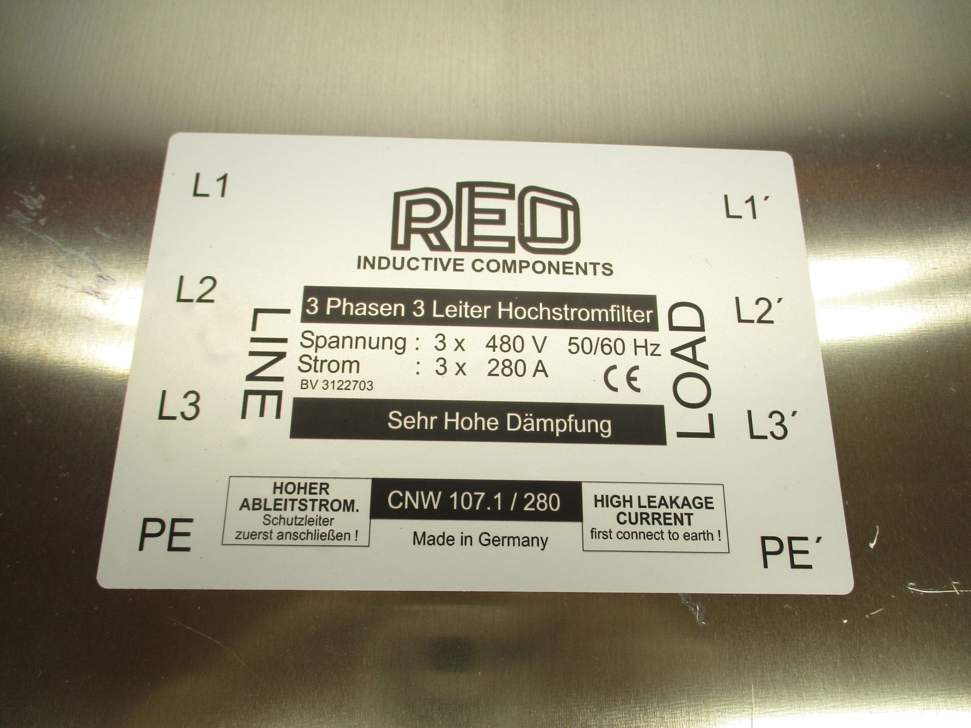 REO CNW107.1/280 NSNP