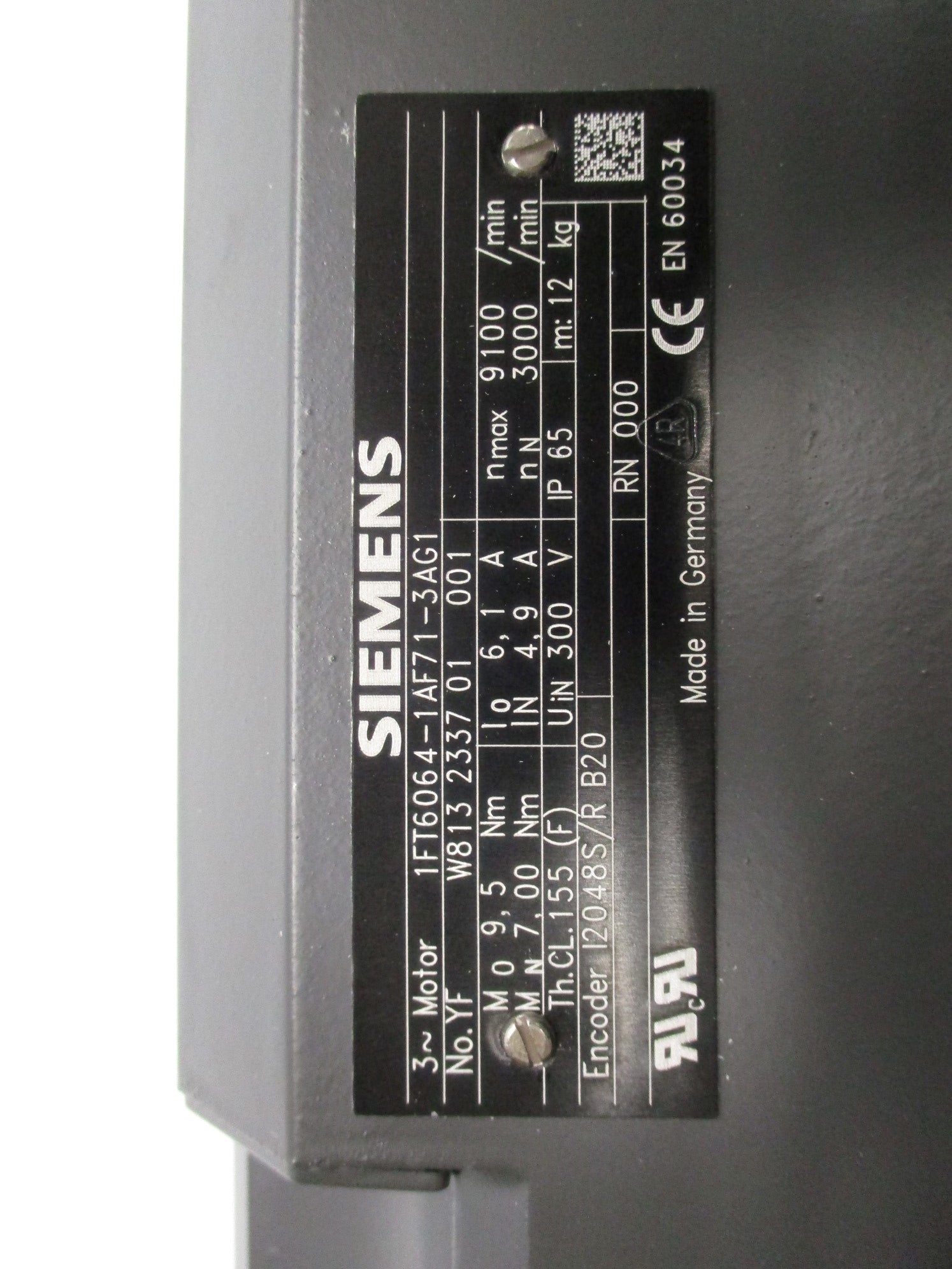 SIEMENS 1FT6064-1AF71-3AG1 NSMP