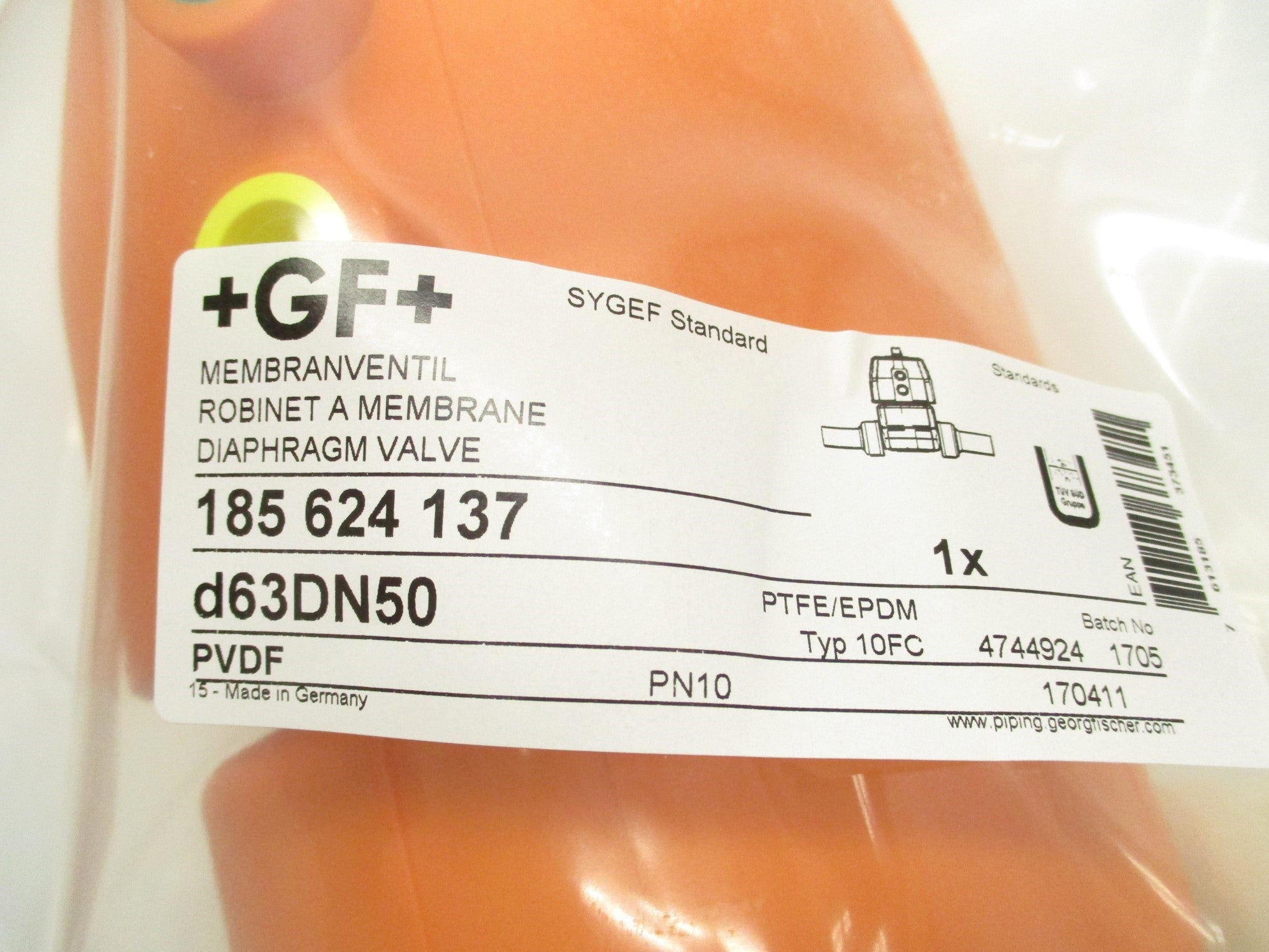 GEORGE FISCHER 185624137 D63DN50 NSMP