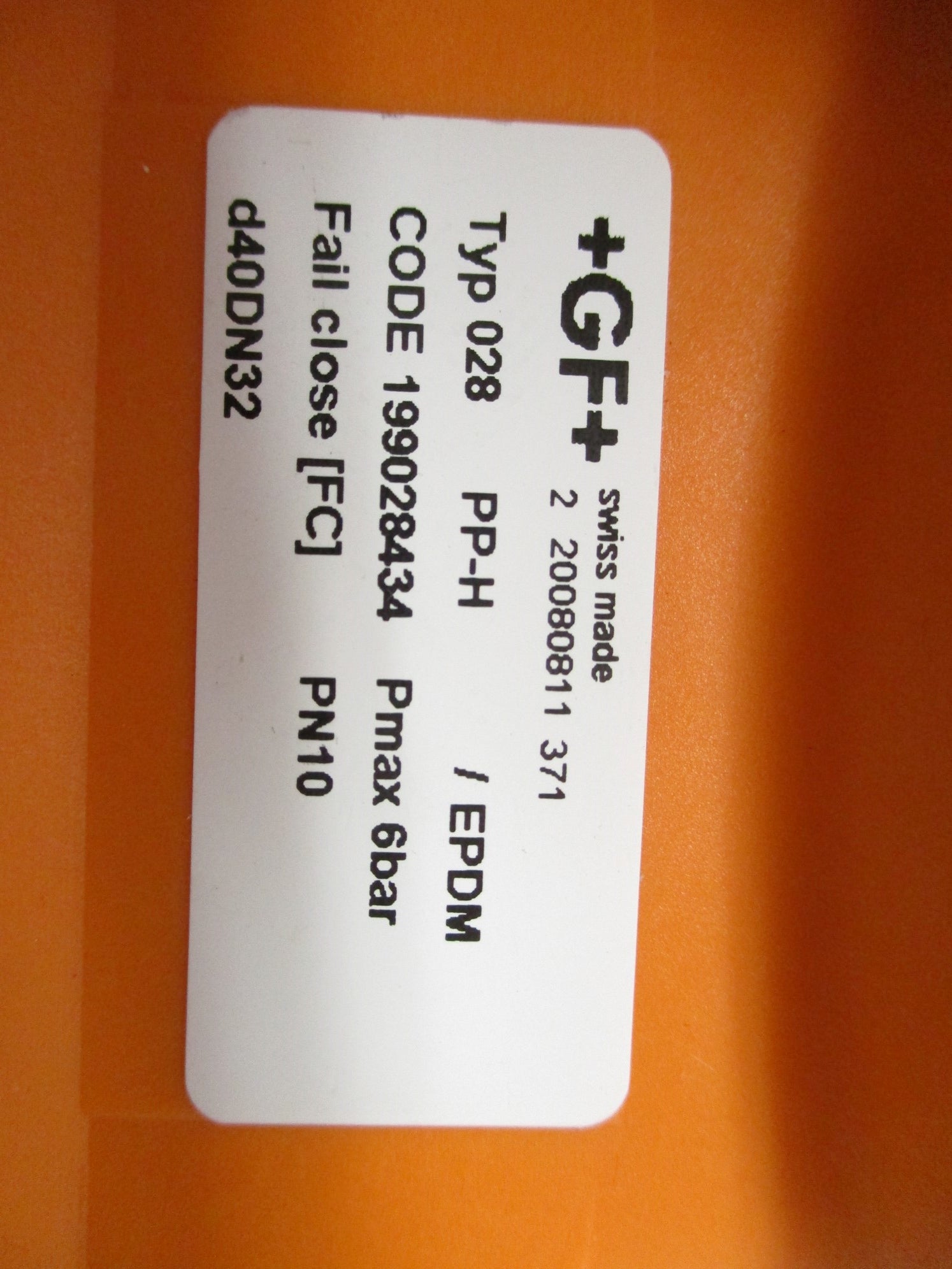 GEORGE FISCHER 199028434 D40DN32 (AS PICTURED) NSNP