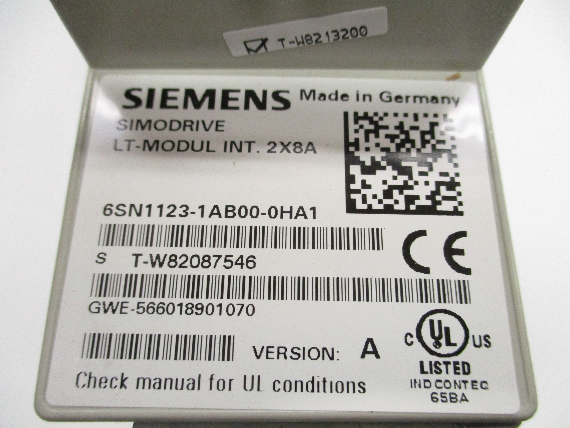 SIEMENS 6SN1123-1AB00-0HA1 NSMP