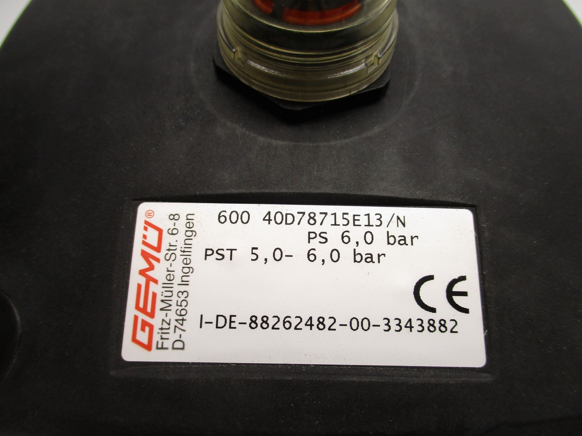 GEMU 60040D78715E13/N 88262482-00 NSMP