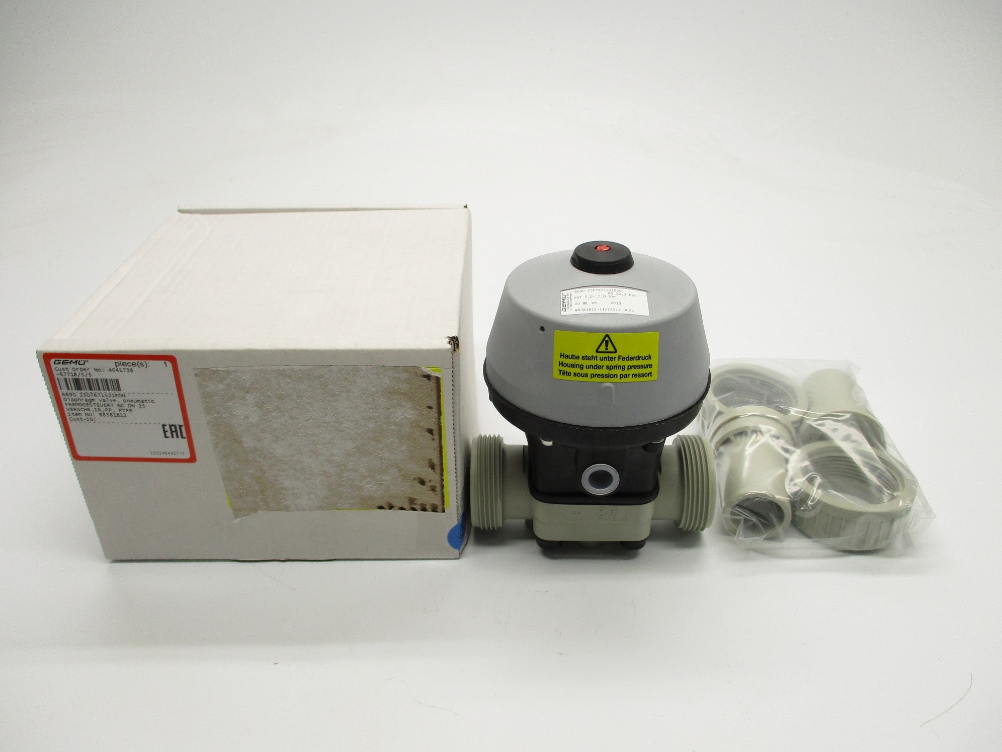 GEMU R69025D7871521EDN 88381812-11222511/0002 NSMP