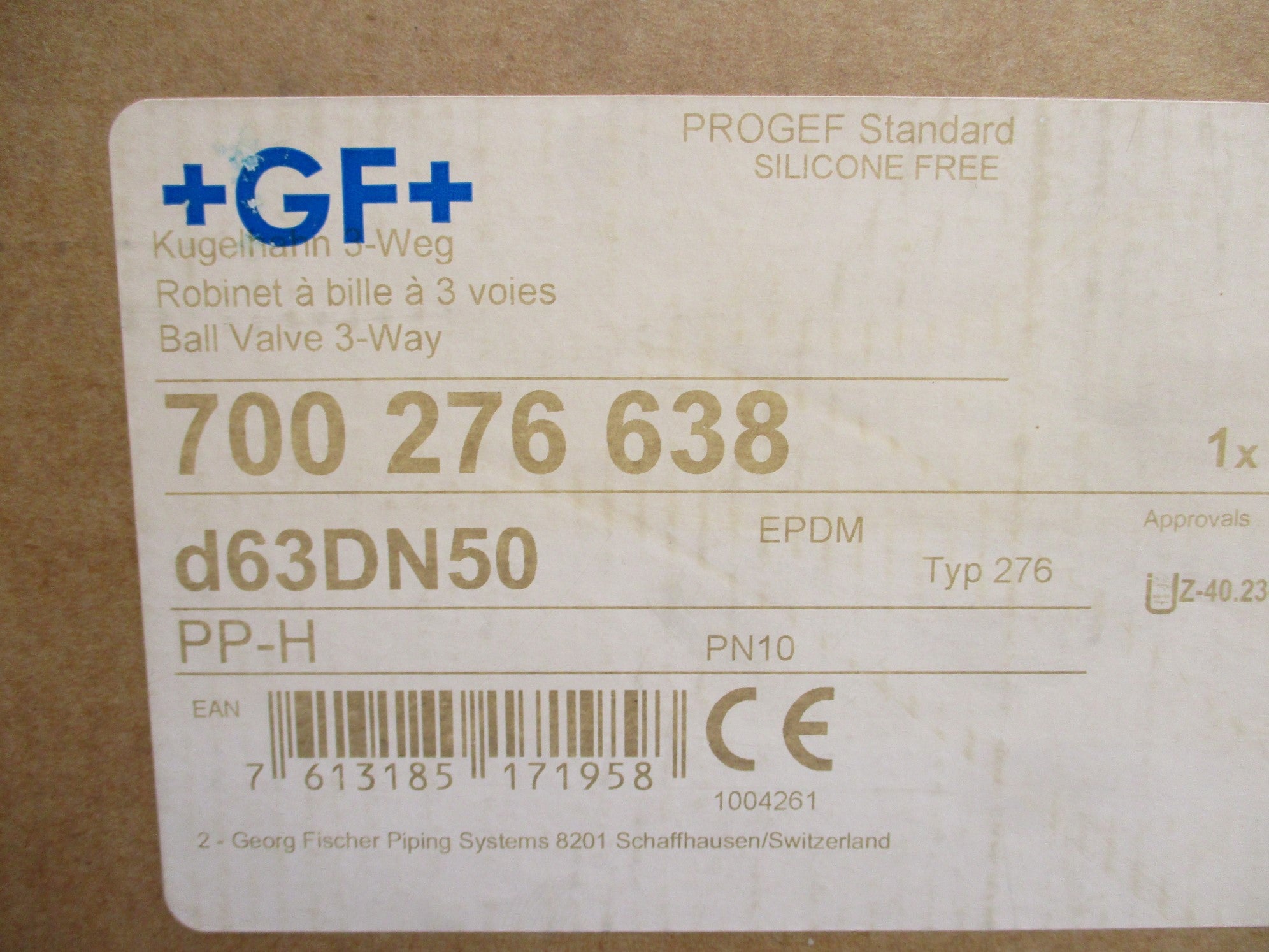 GEORGE FISCHER 700276638 D63DN50 NSMP