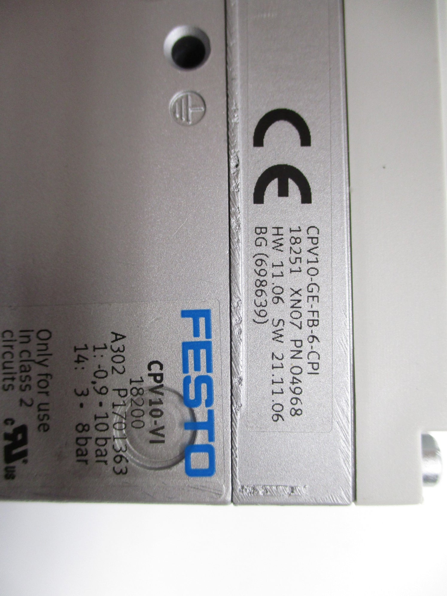 FESTO CPV10-GE-FB-6-CPI NSNP