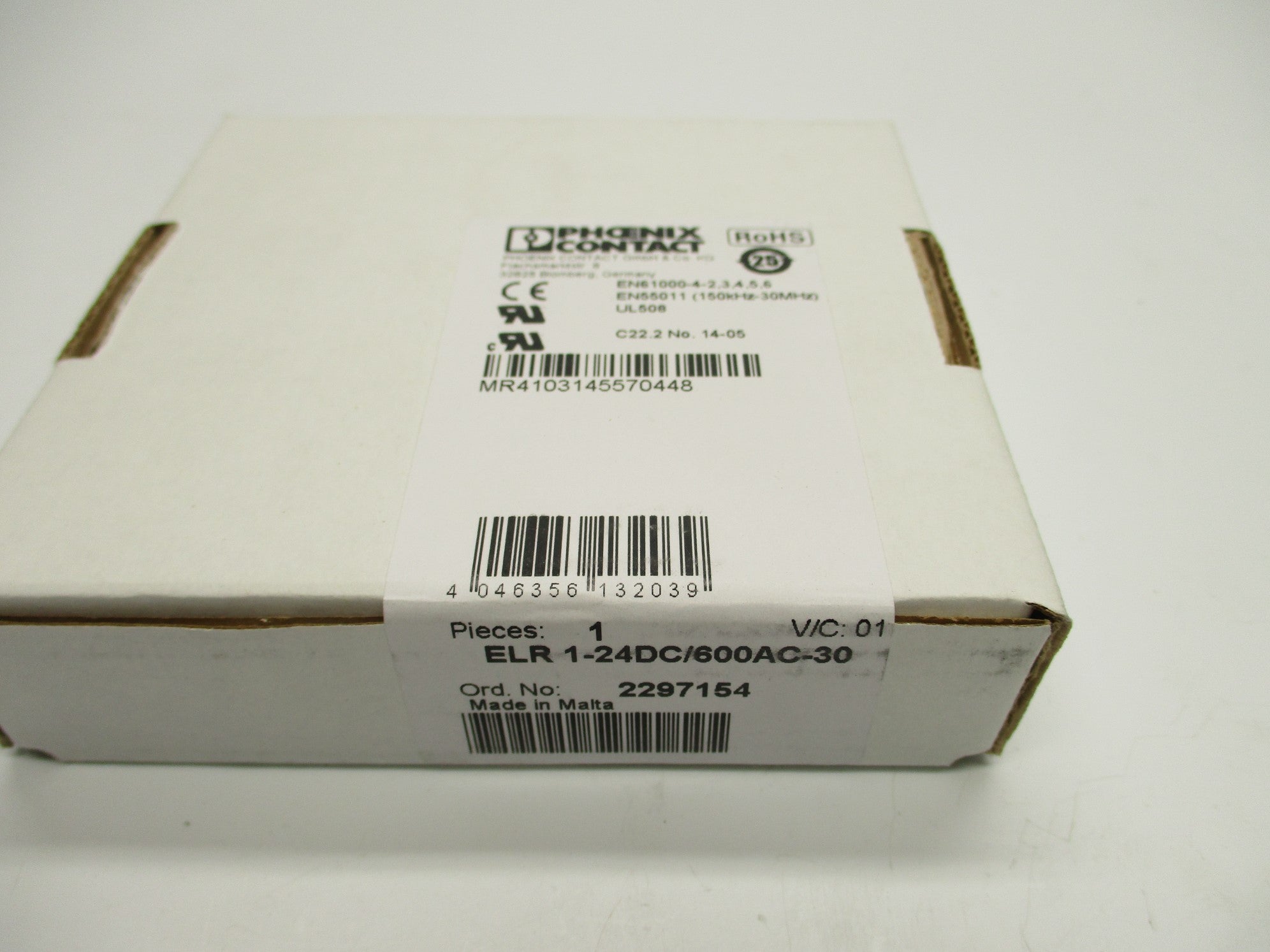 PHOENIX CONTACT ELR 1- 24DC/600AC-30 NSFS