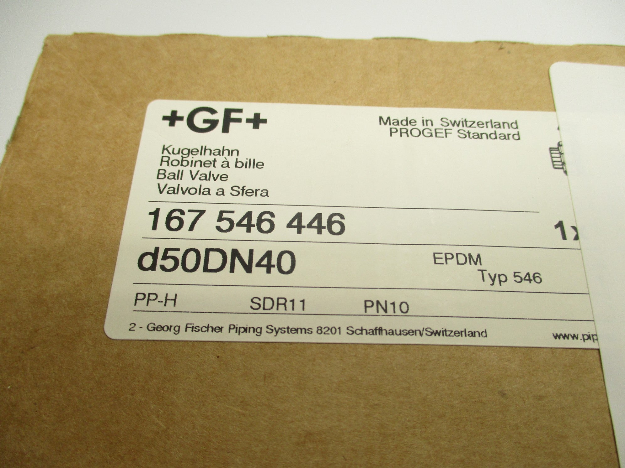 GEORGE FISCHER 167546446 D50DN40 NSMP