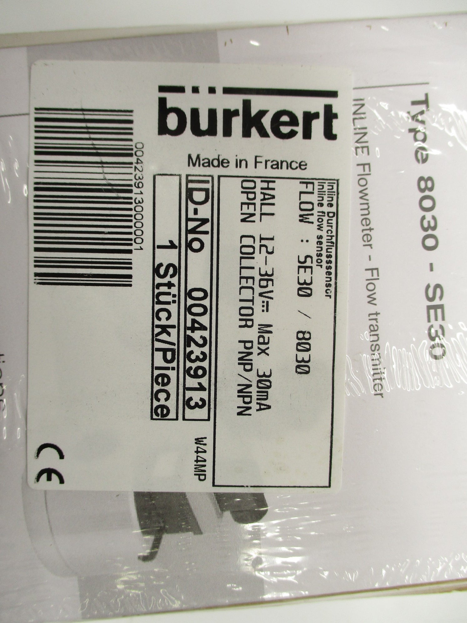 BURKERT SE30/8030 00423913 NSMP