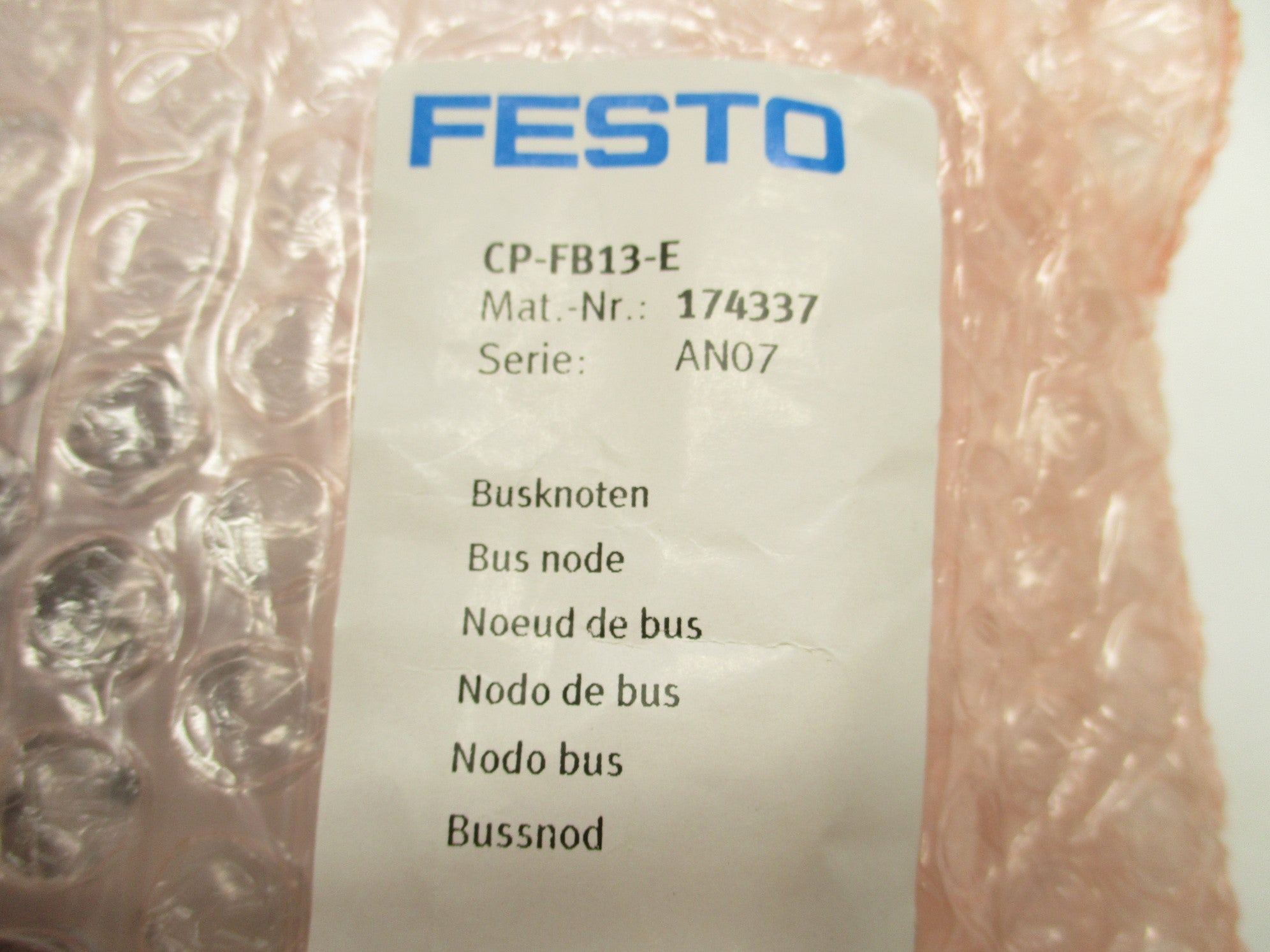 FESTO CP-FB13-E NSMP
