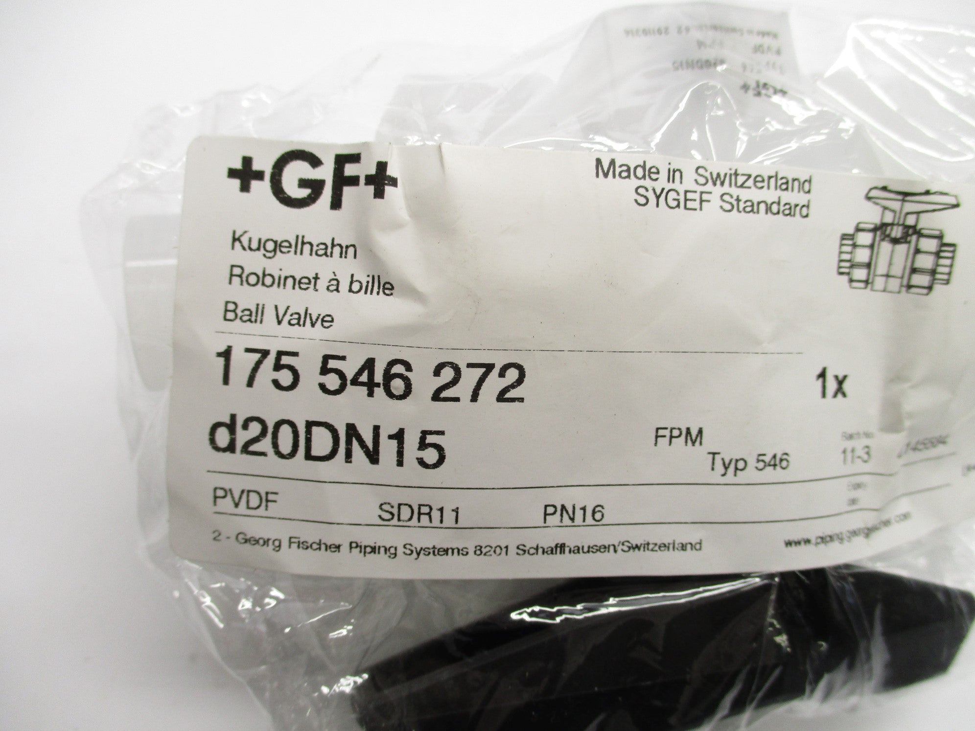 GEORGE FISCHER 175546272 D20DN15 NSMP