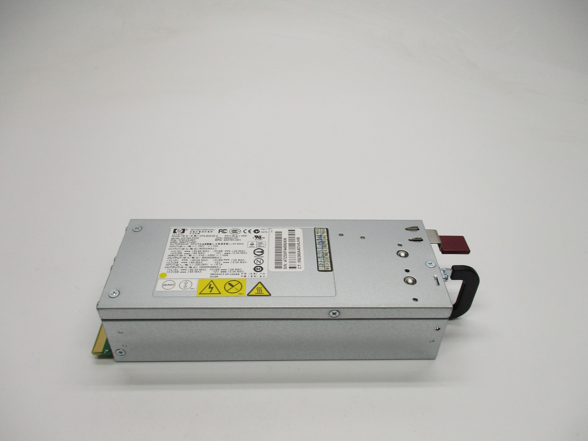 HEWLETT PACKARD DPS-800GBA UNMP