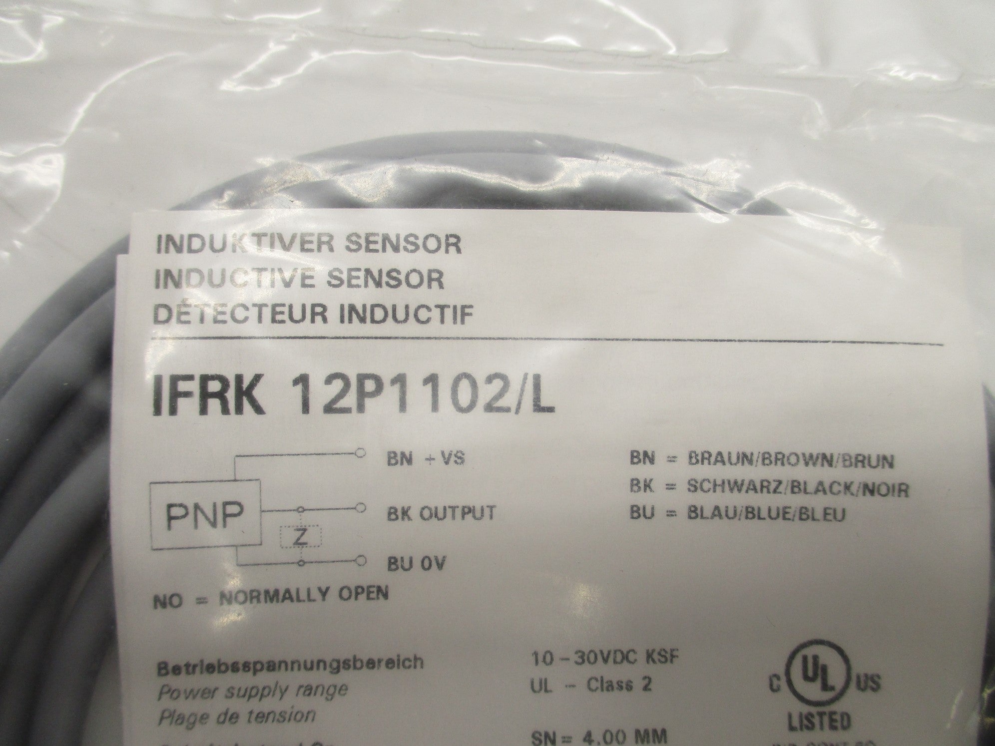 BAUMER ELECTRIC IFRK12P1102/L NSMP