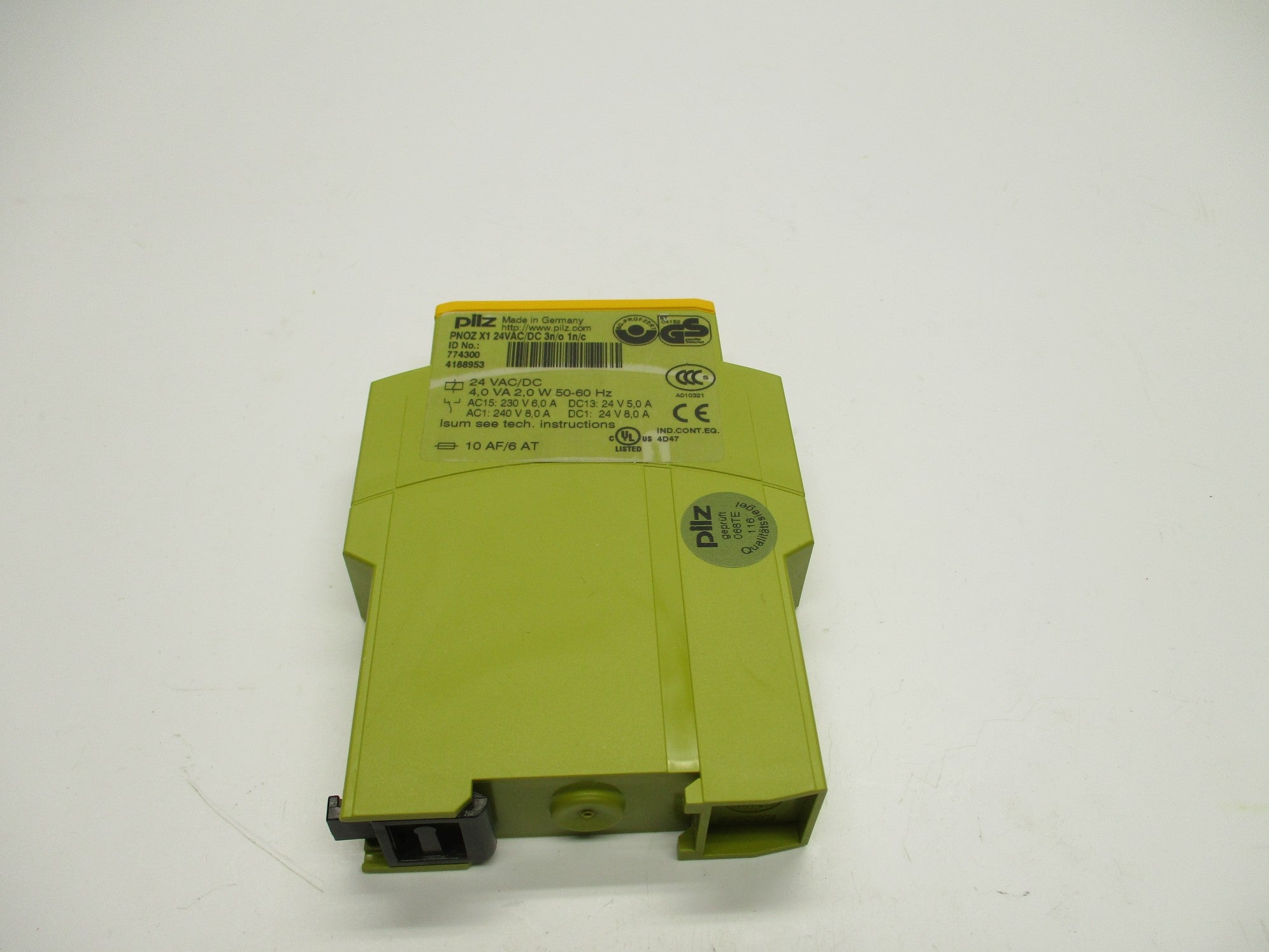 PILZ PNOZ-X1-24VAC/DC-3N/O-1N/C NSMP