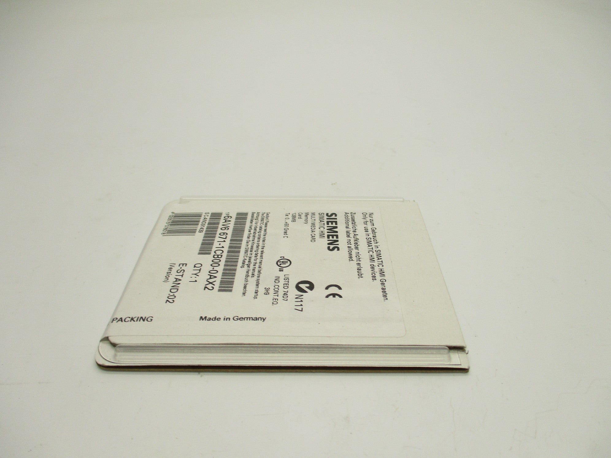 SIEMENS 6AV6671-1CB00-0AX2 NSFS