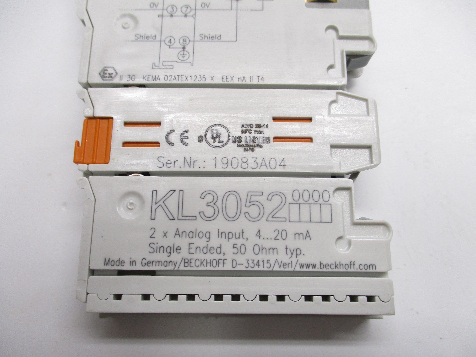 BECKHOFF KL3052 NSNP