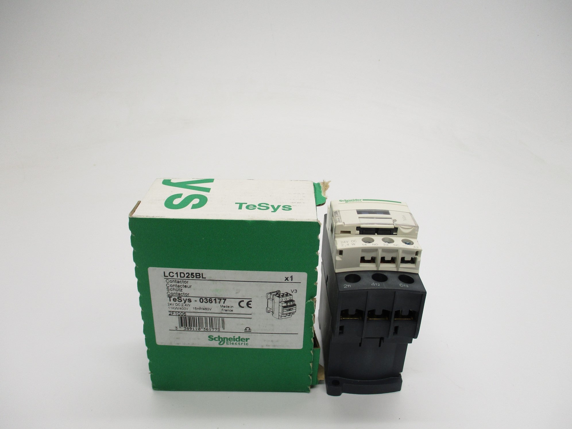 SCHNEIDER ELECTRIC LC1D25BL 24VDC NSMP