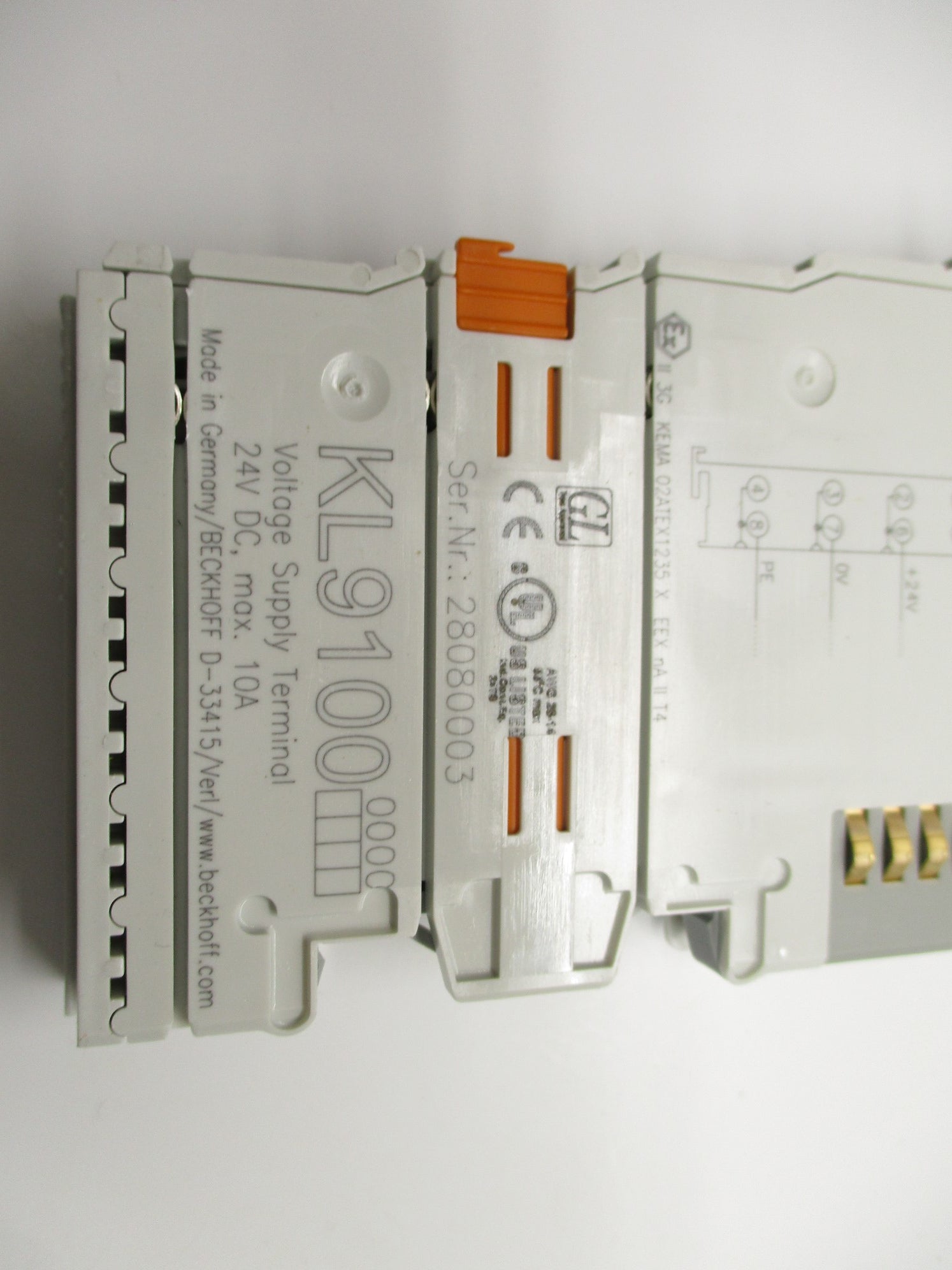 BECKHOFF KL9100 NSMP