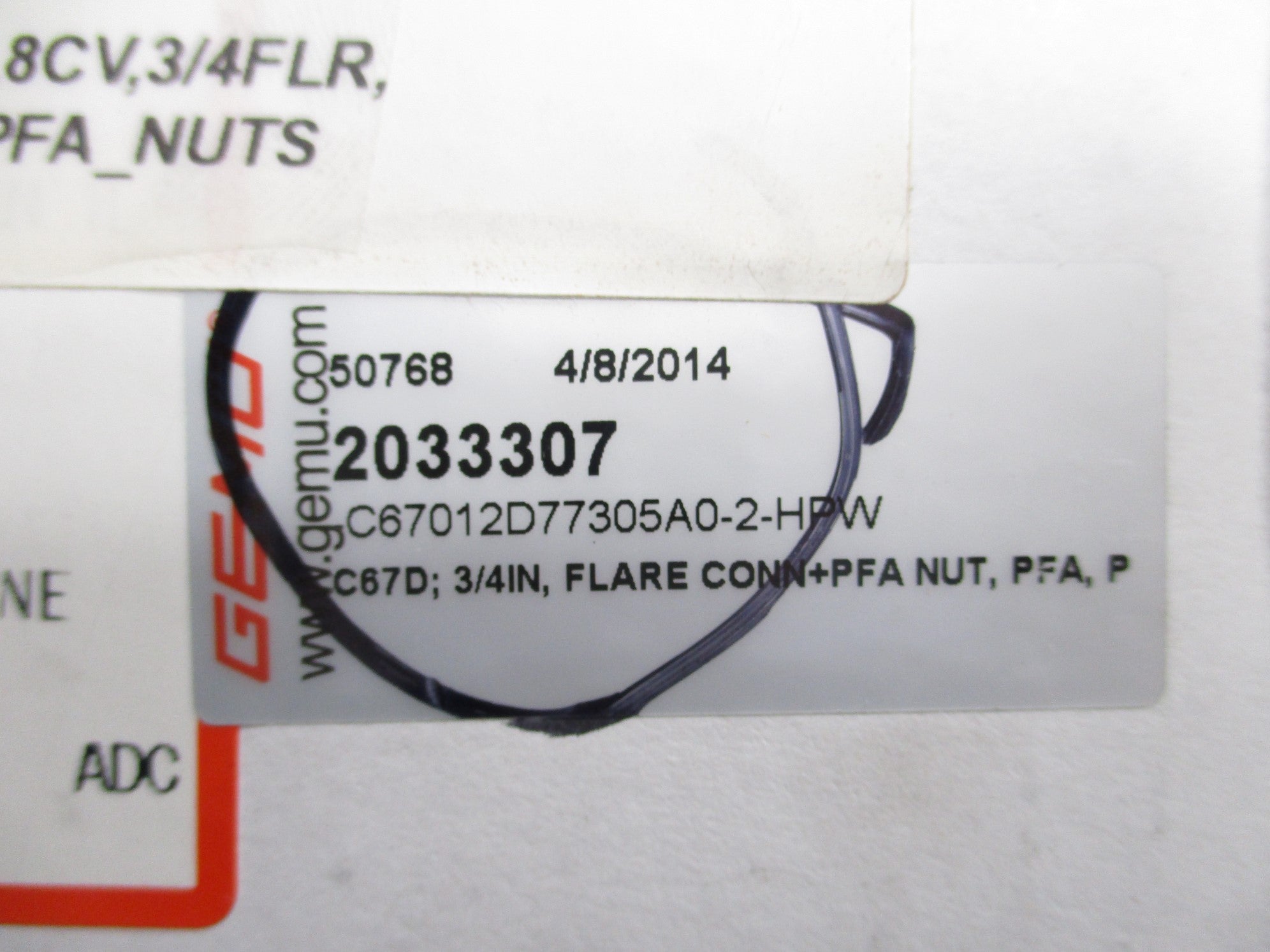 GEMU 88082167 C6712D77305A02HPW NSMP