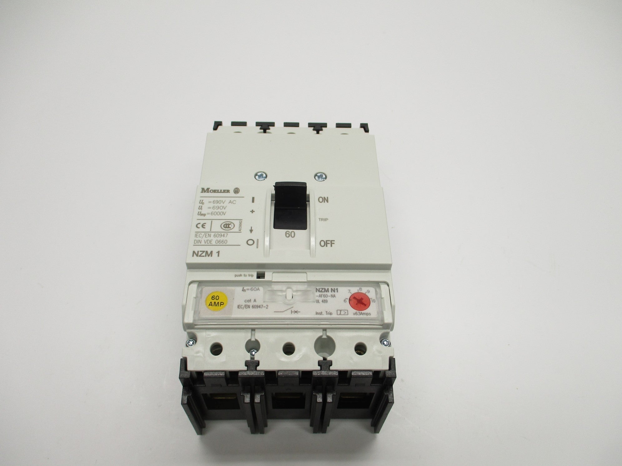 KLOCKNER MOELLER NZMN1-AF60-NA 60A 690V NSNP