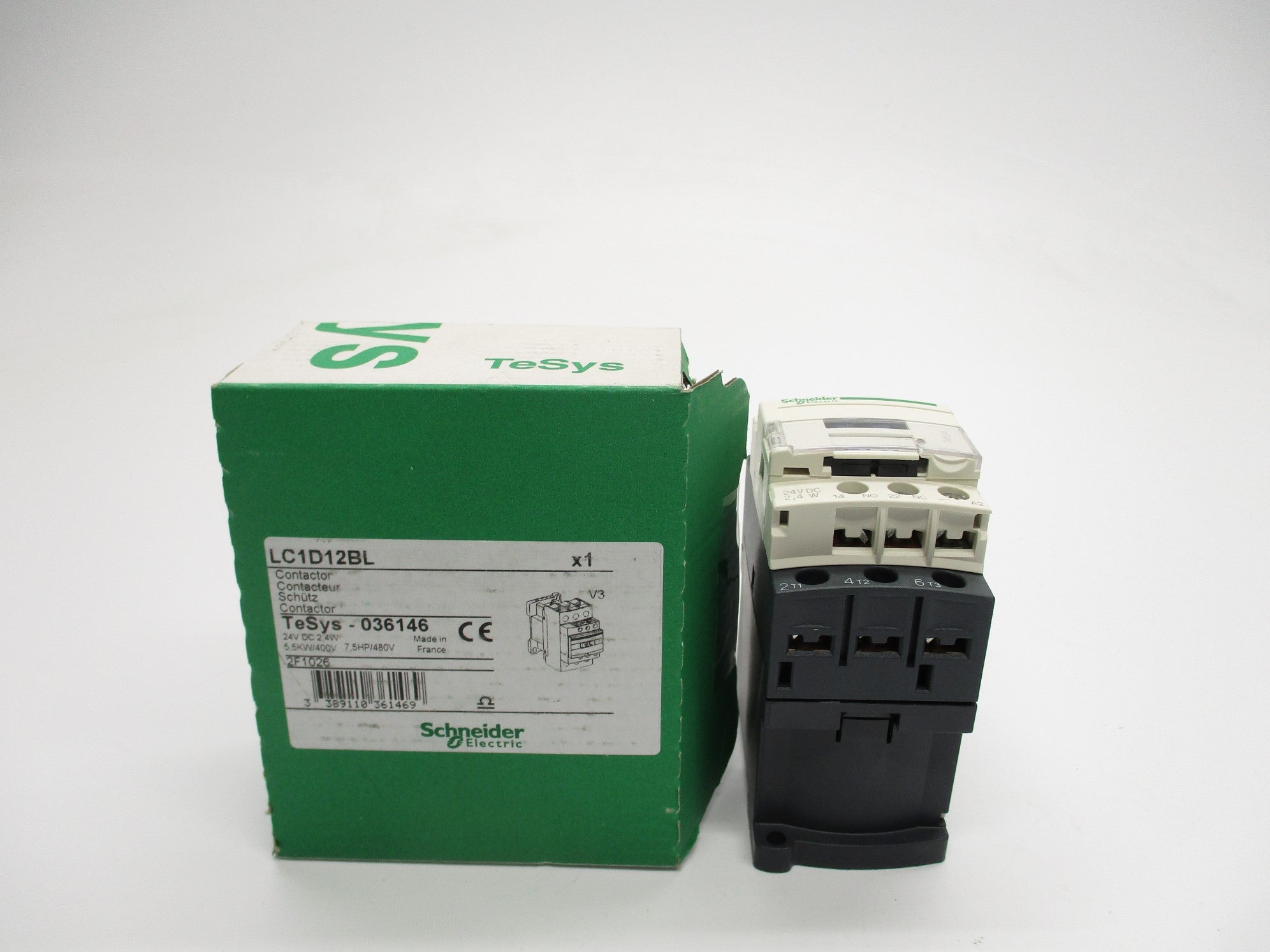SCHNEIDER ELECTRIC LC1D12BL 24VDC NSMP
