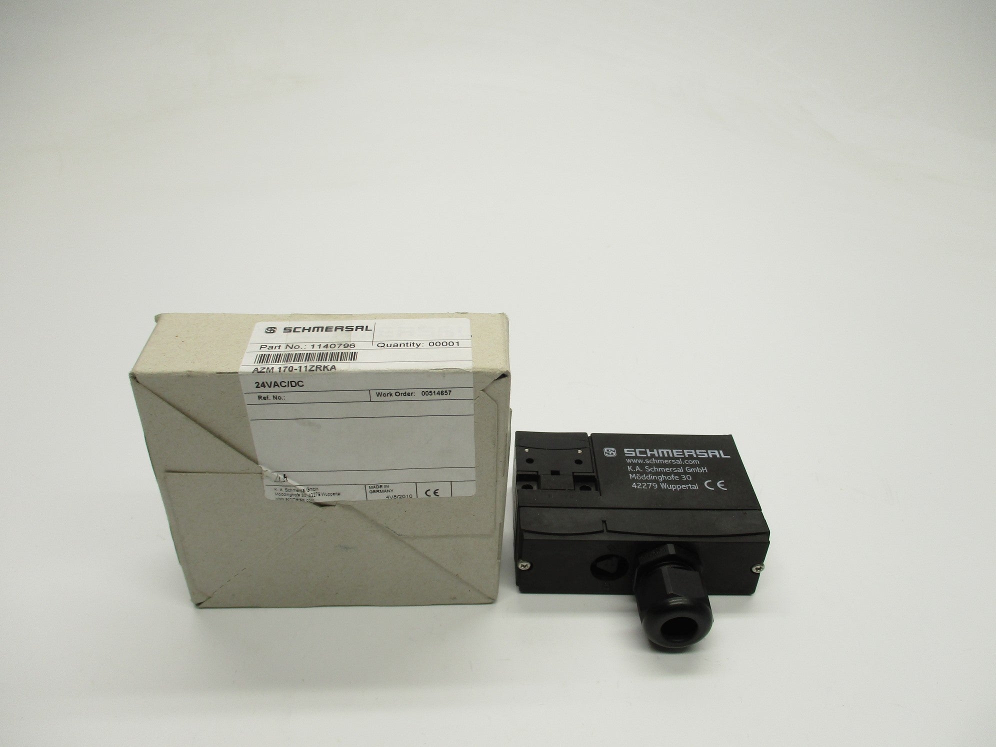 SCHMERSAL AZM170-11ZRKA 24VAC/DC NSMP