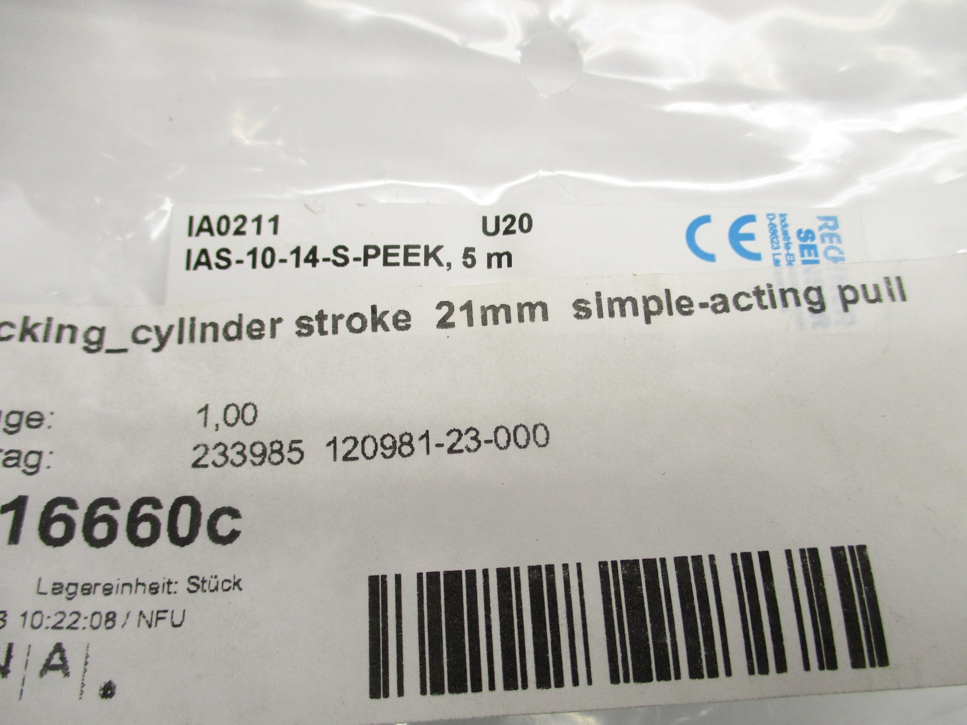 RECHNER IAS-10-14-S-PEEK NSMP
