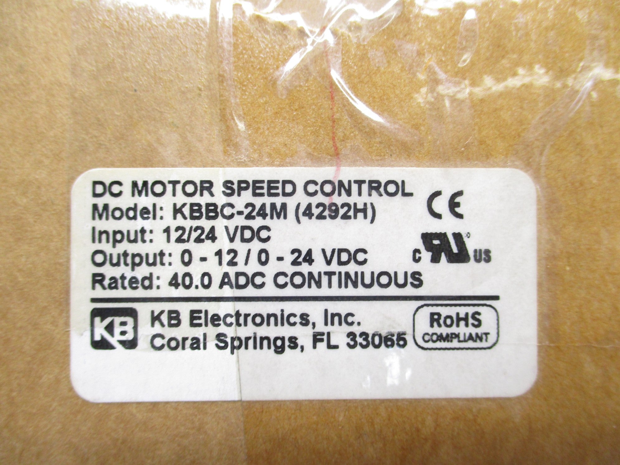 KB ELECTRONICS KBBC-24M (4292H) NSMP