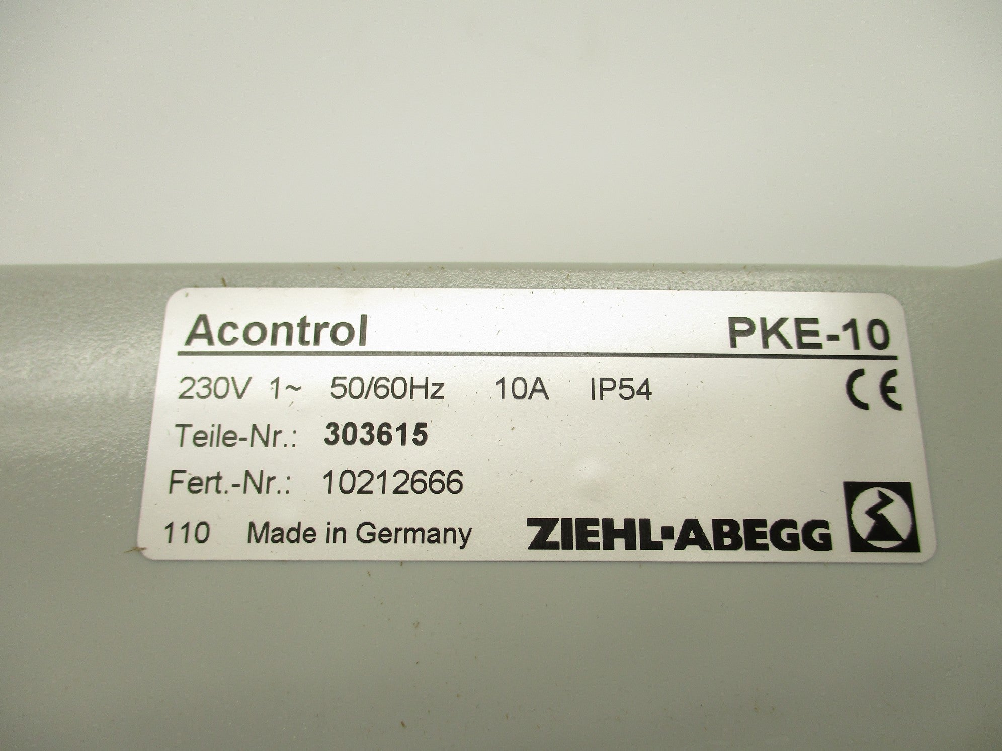 ZIEHL-ABEGG PKE-10 NSMP