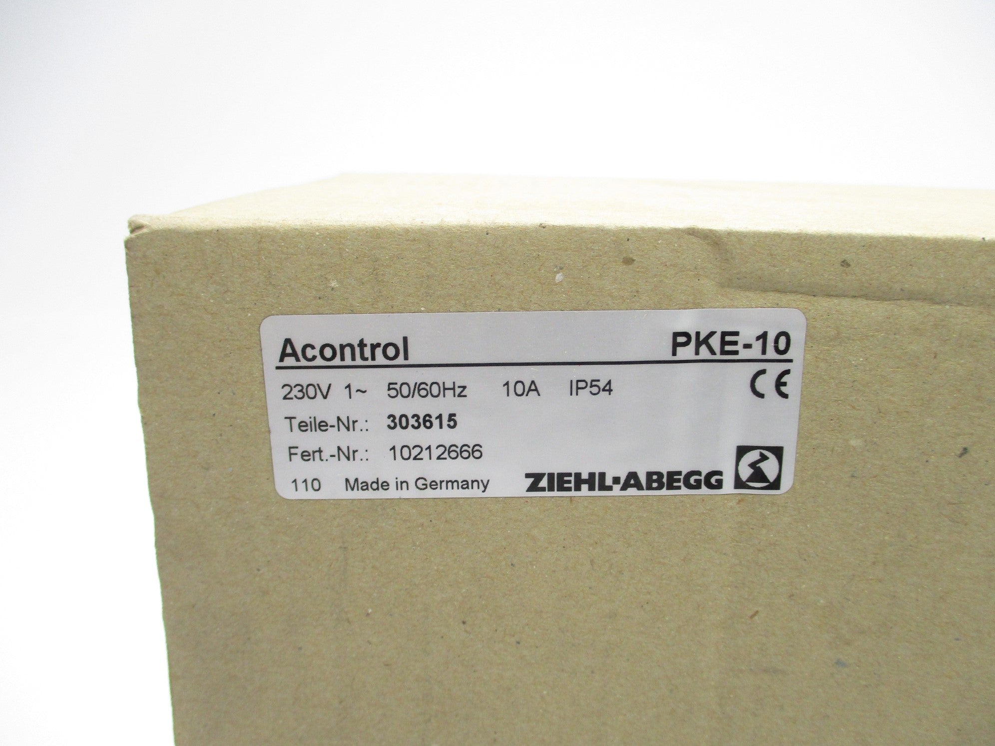 ZIEHL-ABEGG PKE-10 NSMP