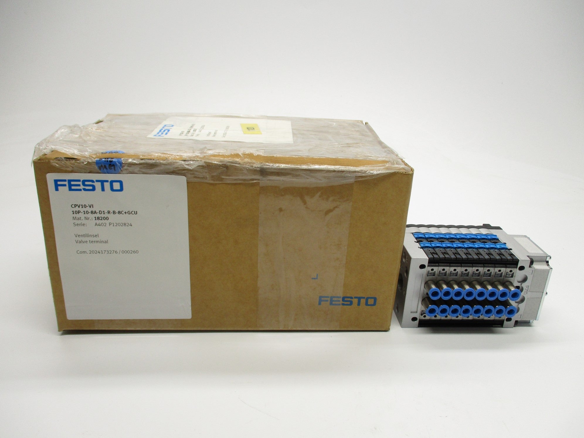FESTO CPV10-VI-10P-10-8A-D1-R-B-8C+GCU NSMP
