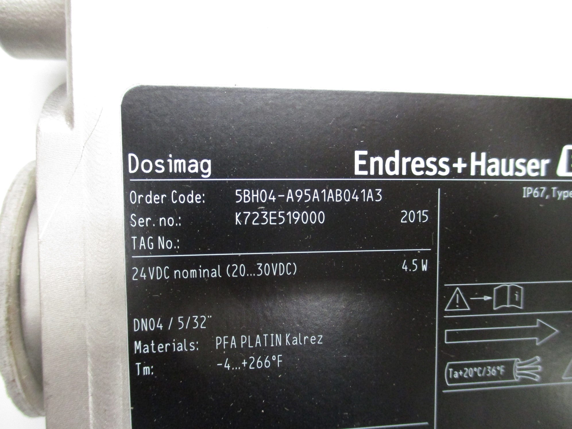 ENDRESS+HAUSER 5BH04-A95A1AB041A3 NSMP