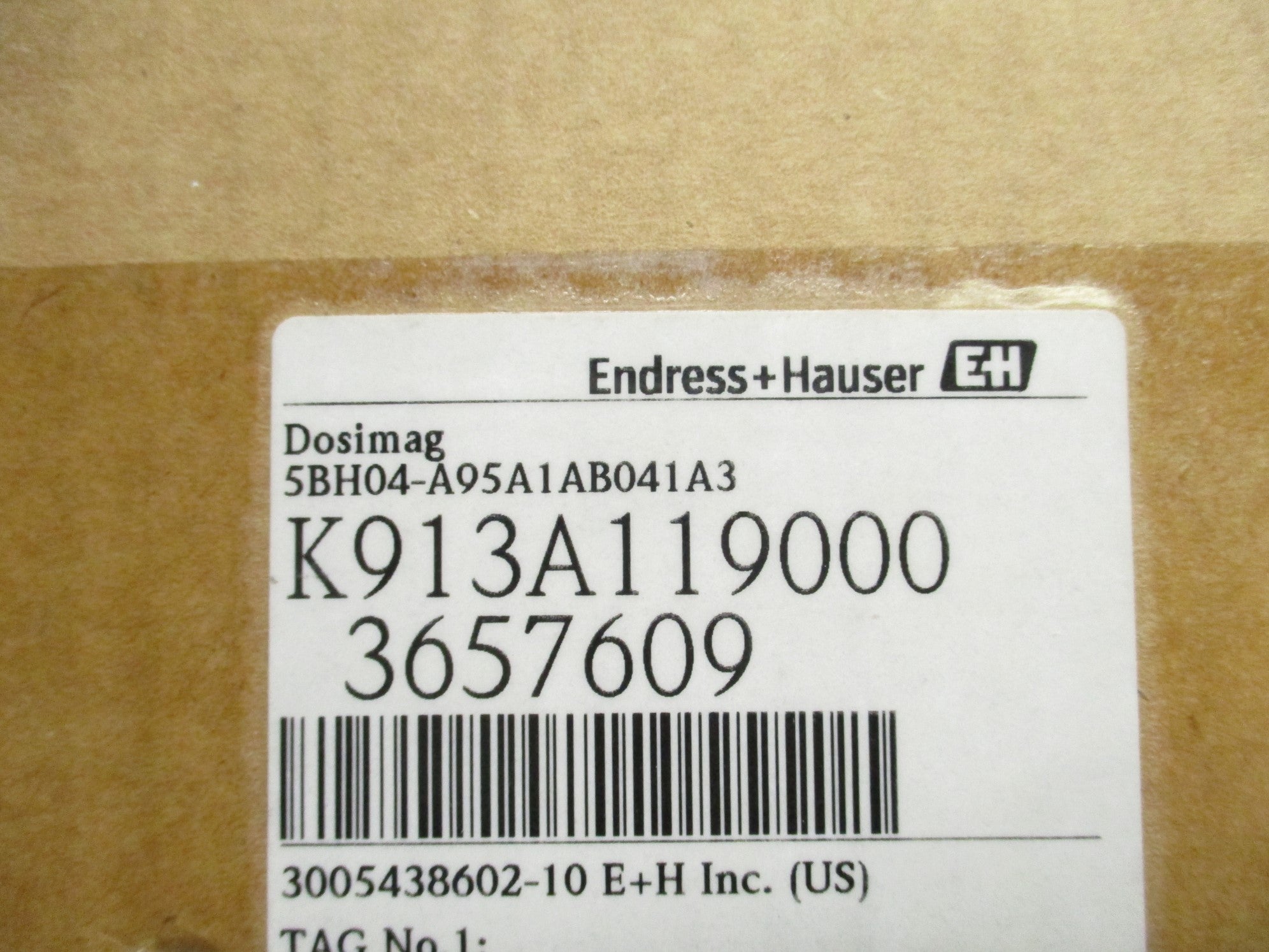 ENDRESS+HAUSER 5BH04-A95A1AB041A3 NSMP