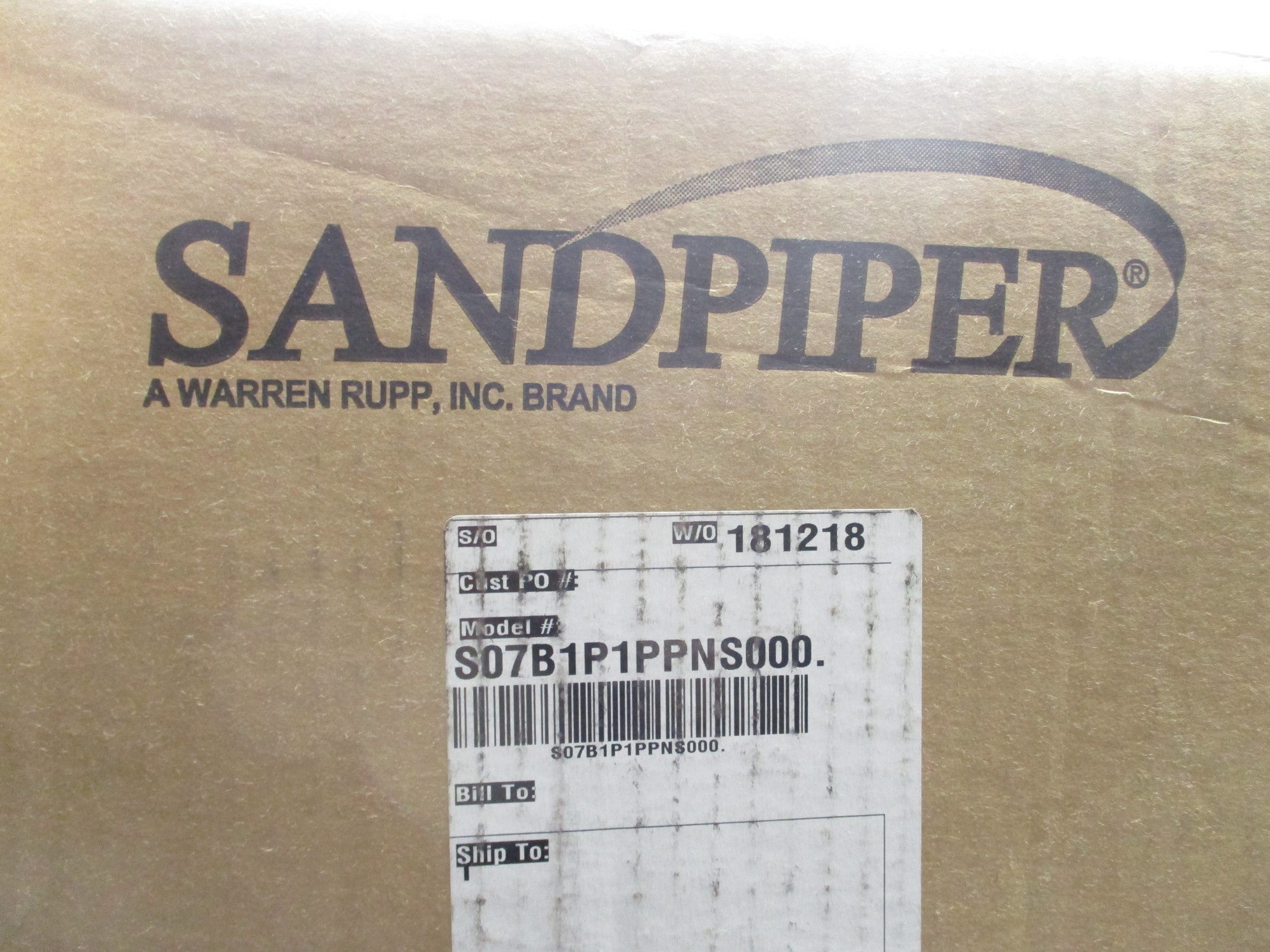 SANDPIPER S07B1P1PPNS000 NSMP