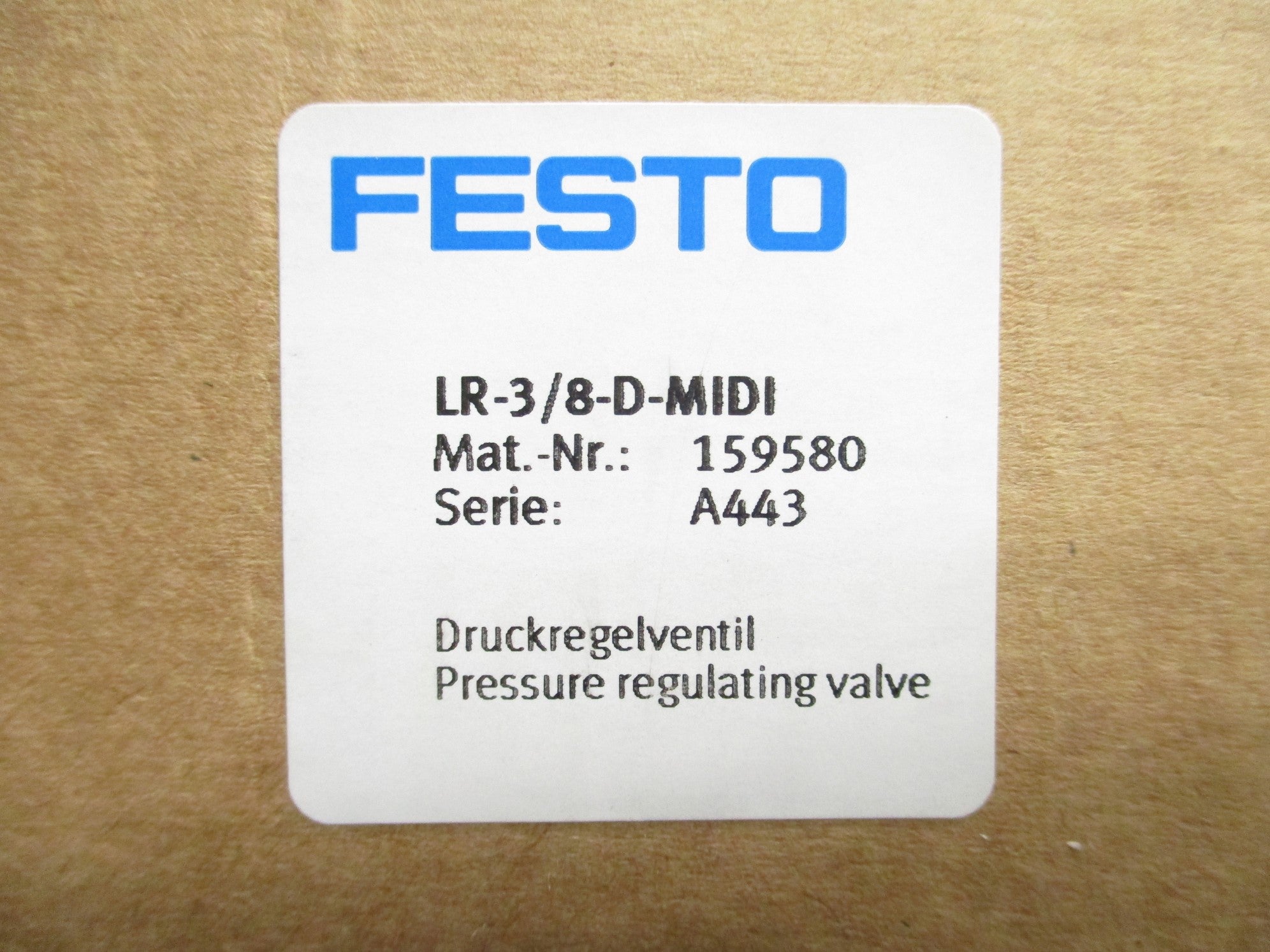 FESTO LR-3/8-D-MIDI NSMP