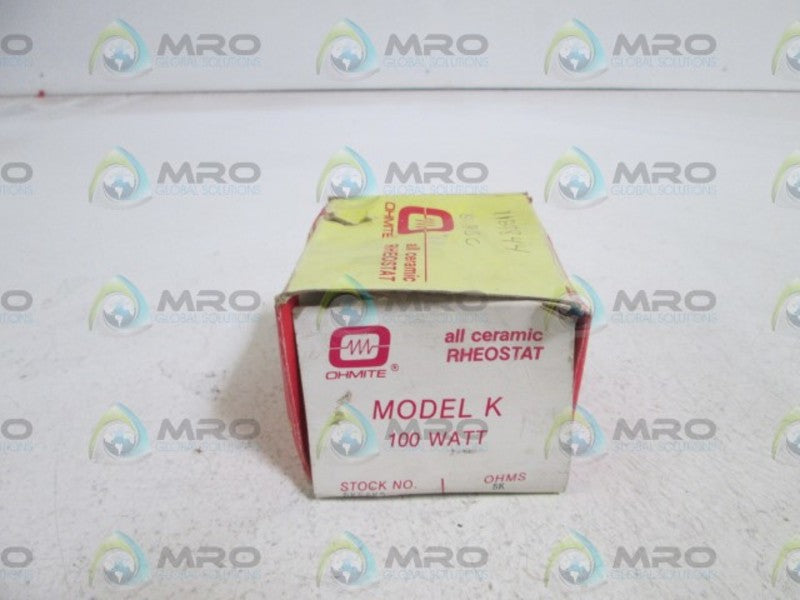 OHMITE RESISTOR RKS5K0 *NEW IN BOX*