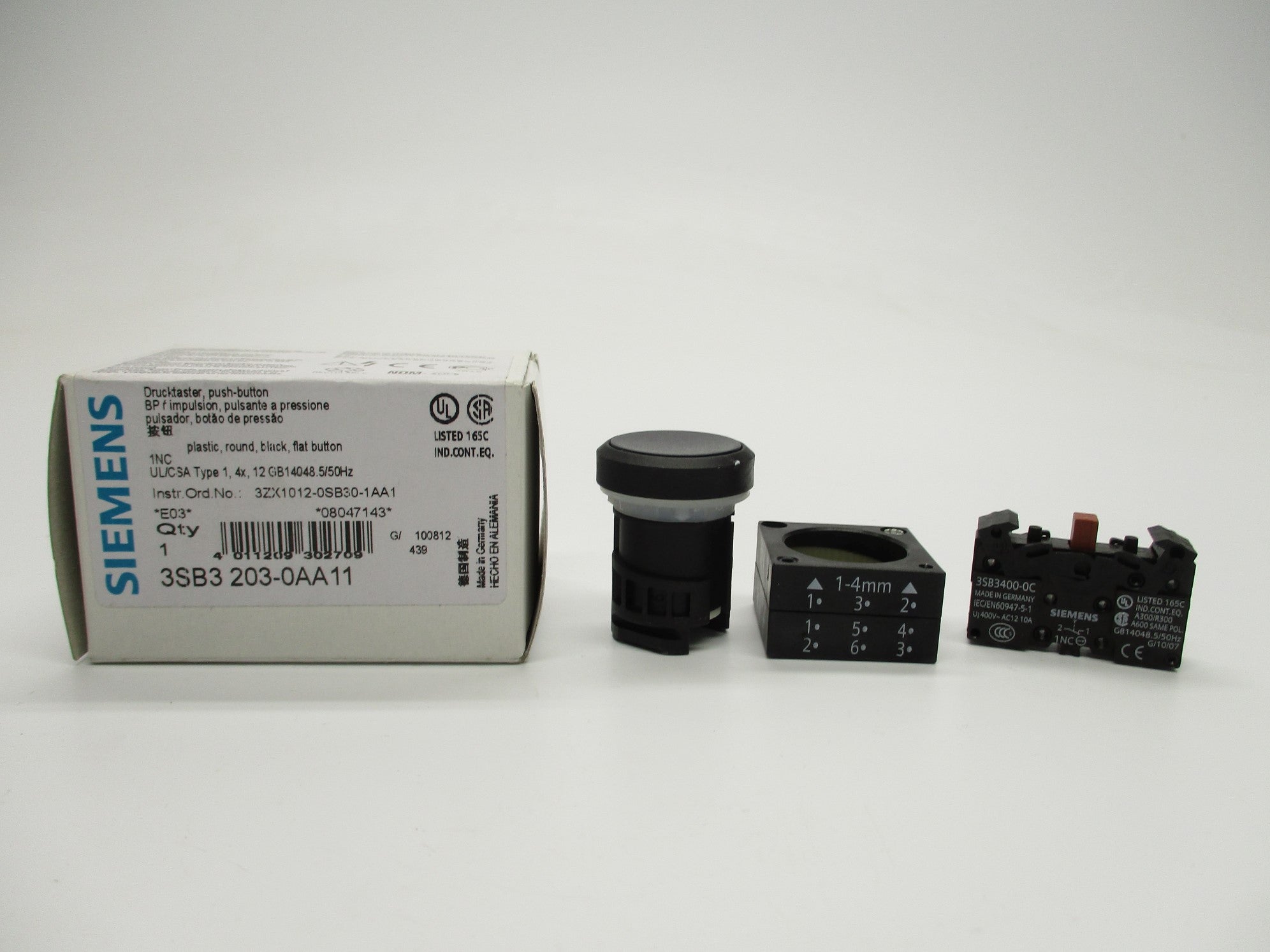 SIEMENS 3SB3203-0AA11 NSMP
