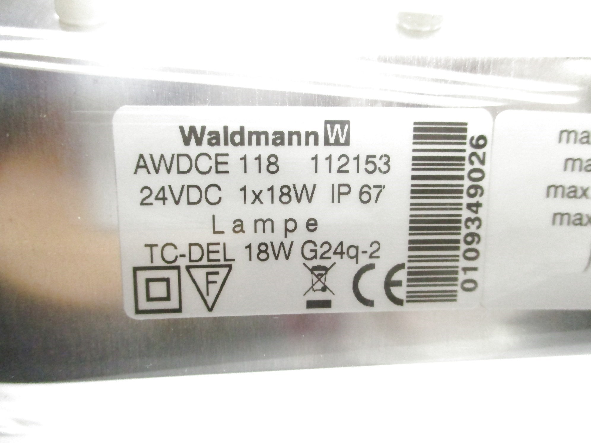 WALDMANN AWDCE 118112153 (AS PICTURED) NSNP