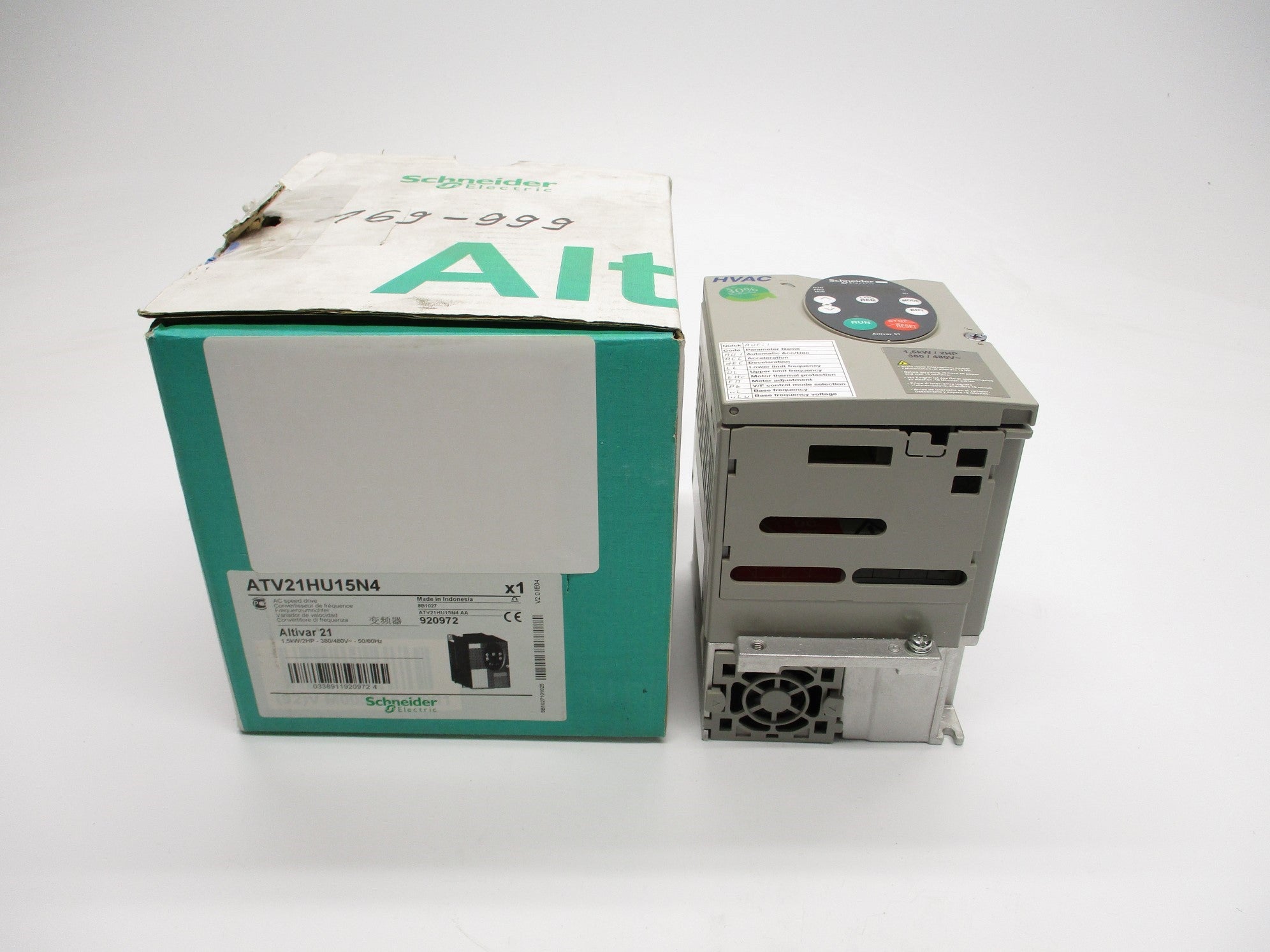 SCHNEIDER ELECTRIC ATV21HU15N4 NSMP