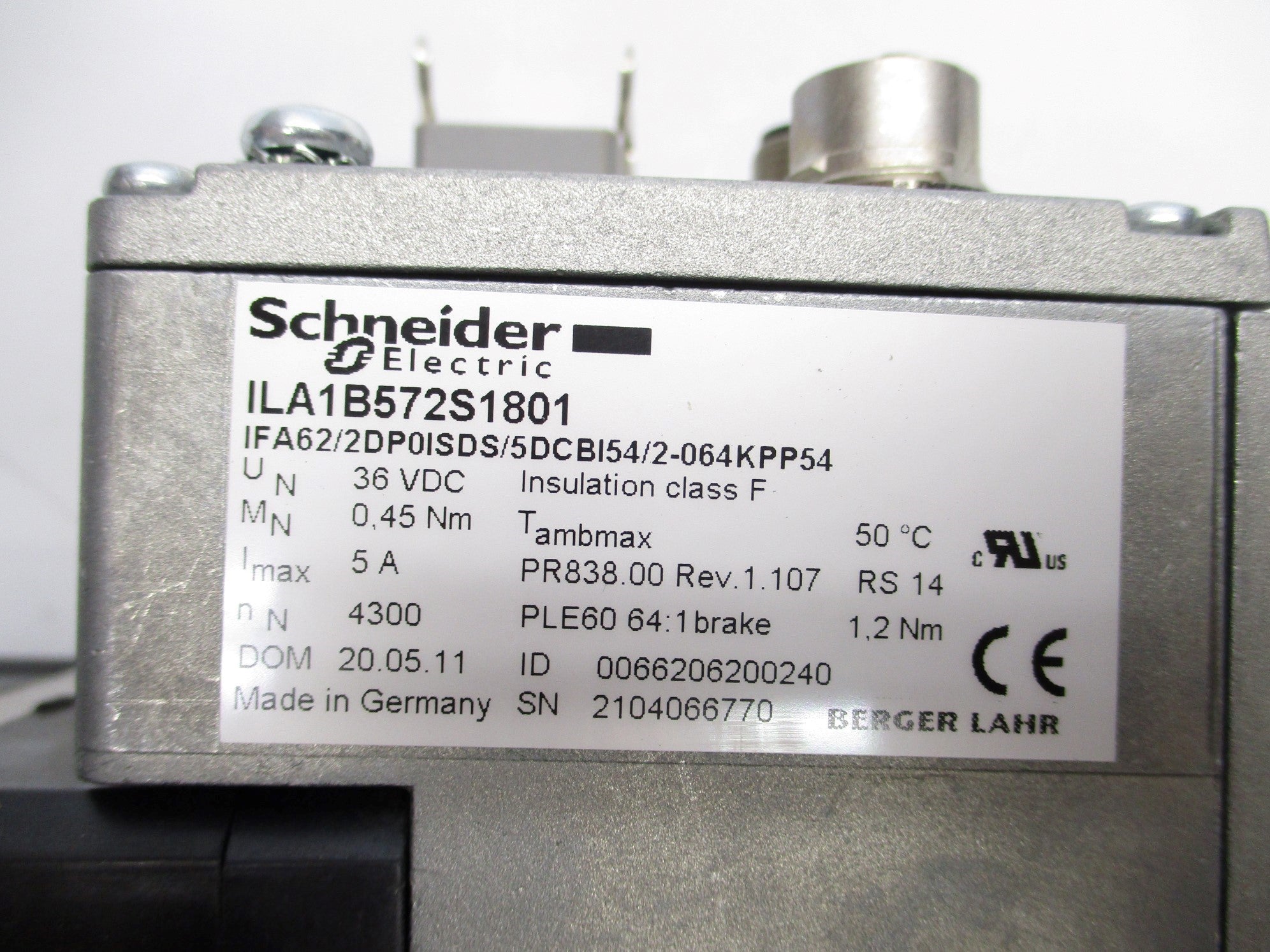 SCHNEIDER ELECTRIC ILA1B572S1801 NSNP
