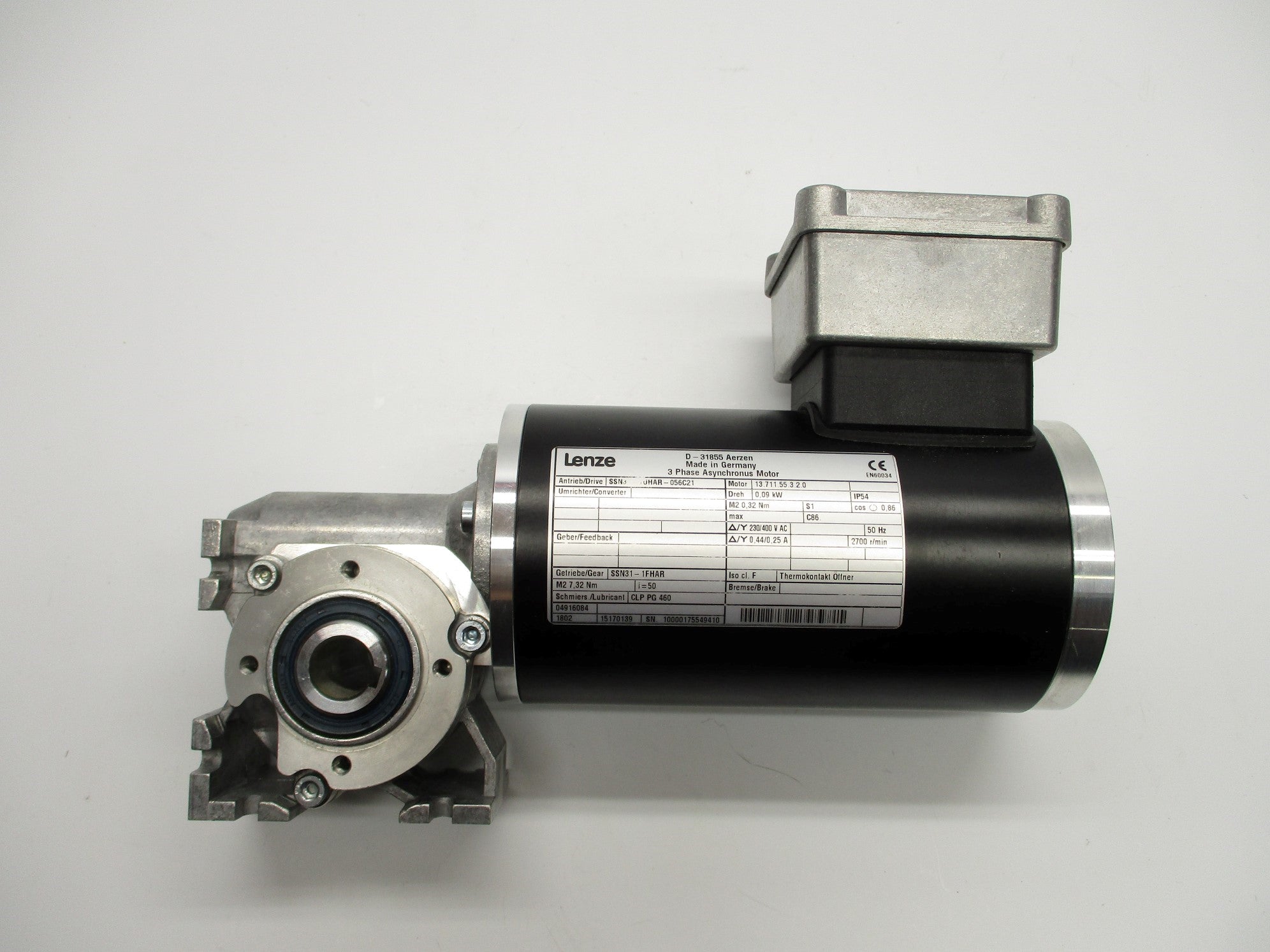 LENZE SSN31-1UHAR-056C21 (AS PICTURED) NSNP
