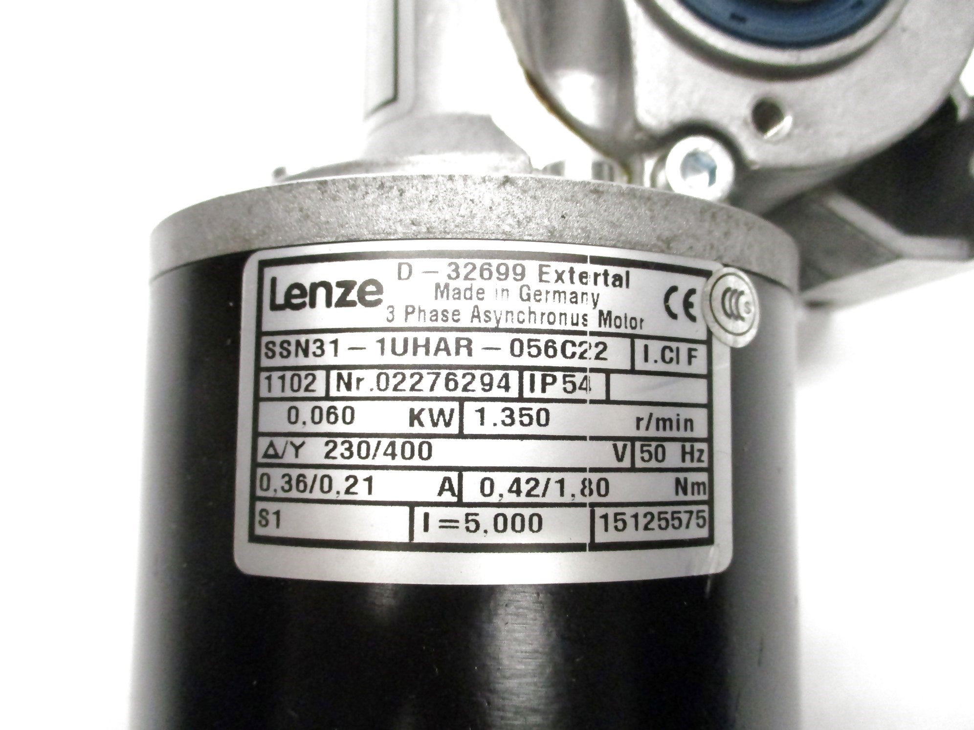 LENZE SSN31-1UHAR-056C22 (AS PICTURED) NSNP
