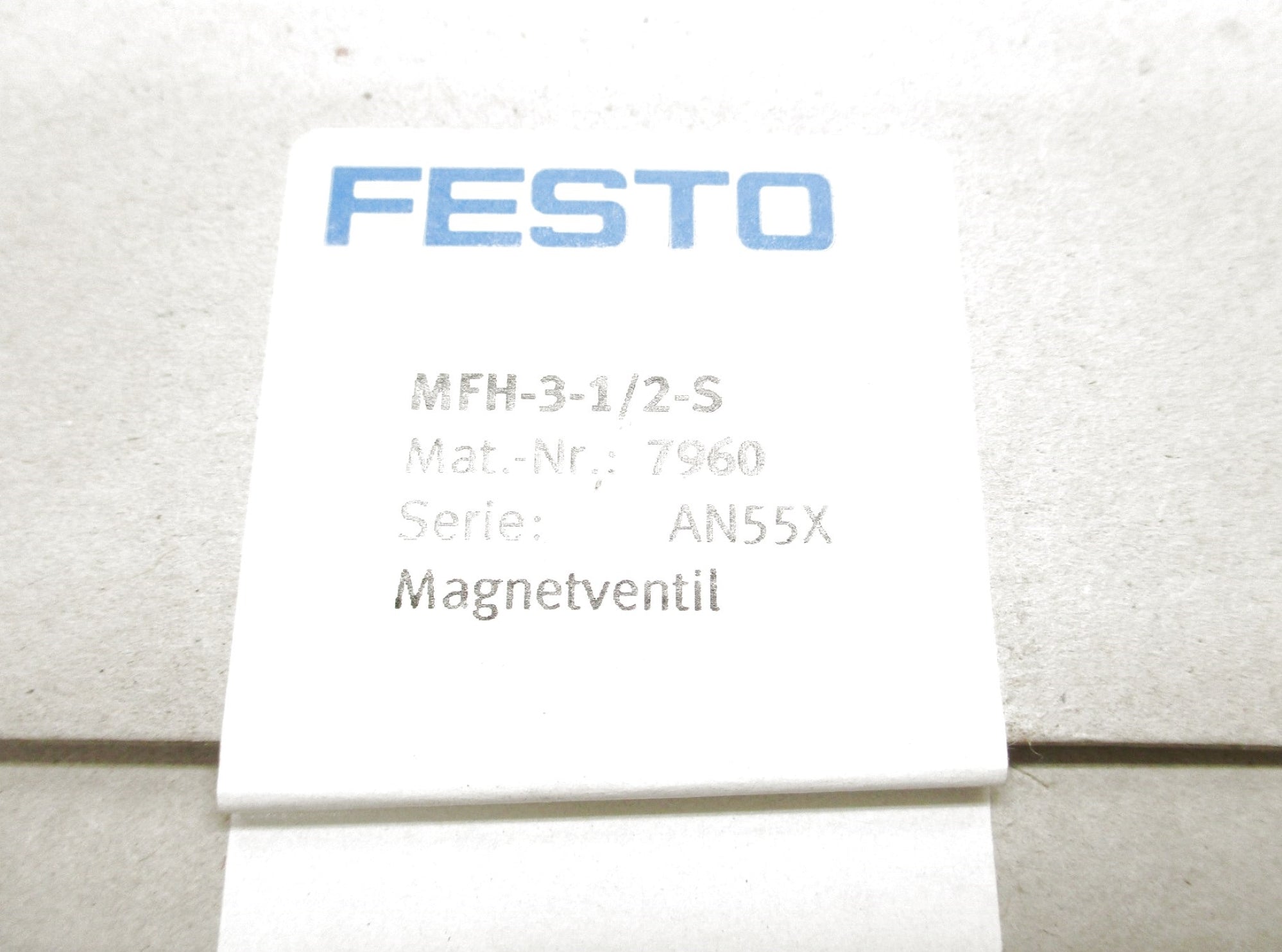 FESTO MFH-3-1/2-S 7960 NSFS