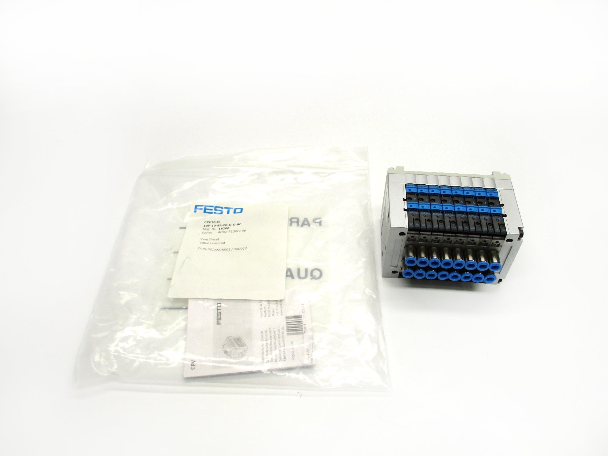 FESTO CPV10-VI-10P-10-8A-FB-R-U-8C NSMP