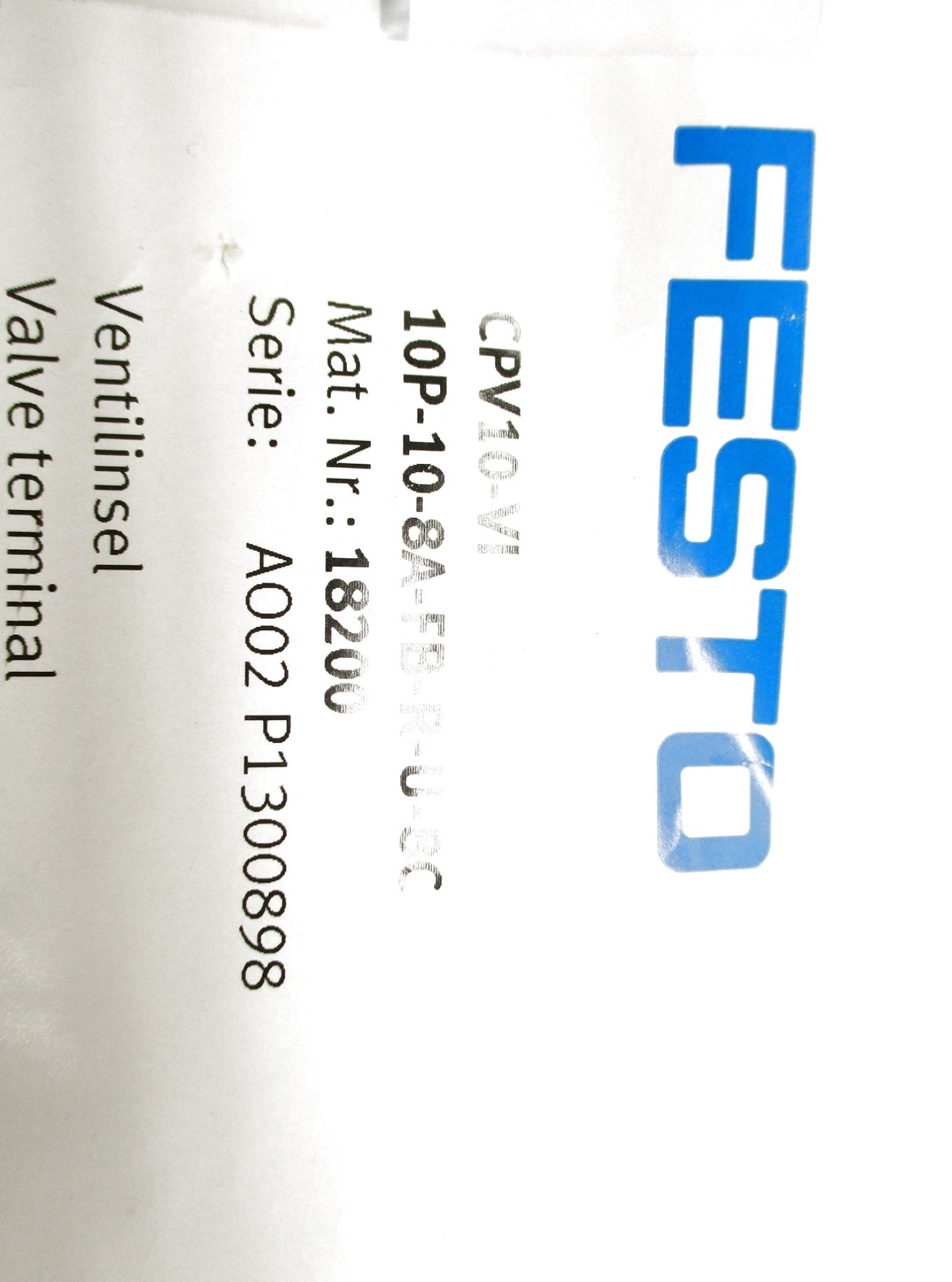 FESTO CPV10-VI-10P-10-8A-FB-R-U-8C NSMP
